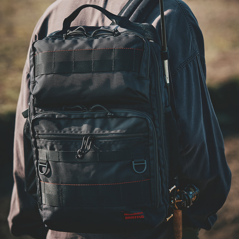 MEGABASS Collaboration Fishing Bags and Gear - BRIEFING Official
