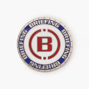 ENAMEL CIRCLE B MEDAL MARKER