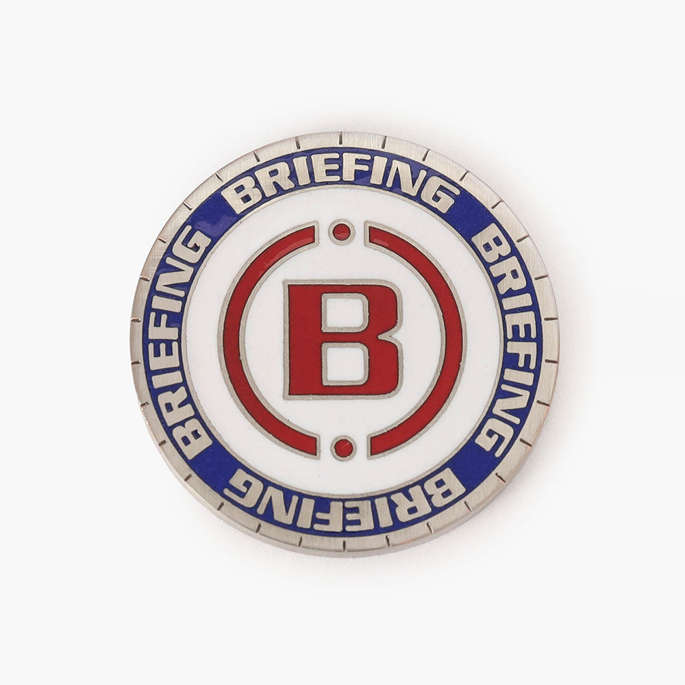BRIEFING ENAMEL CIRCLE B MEDAL MARKER, Goods, Golf