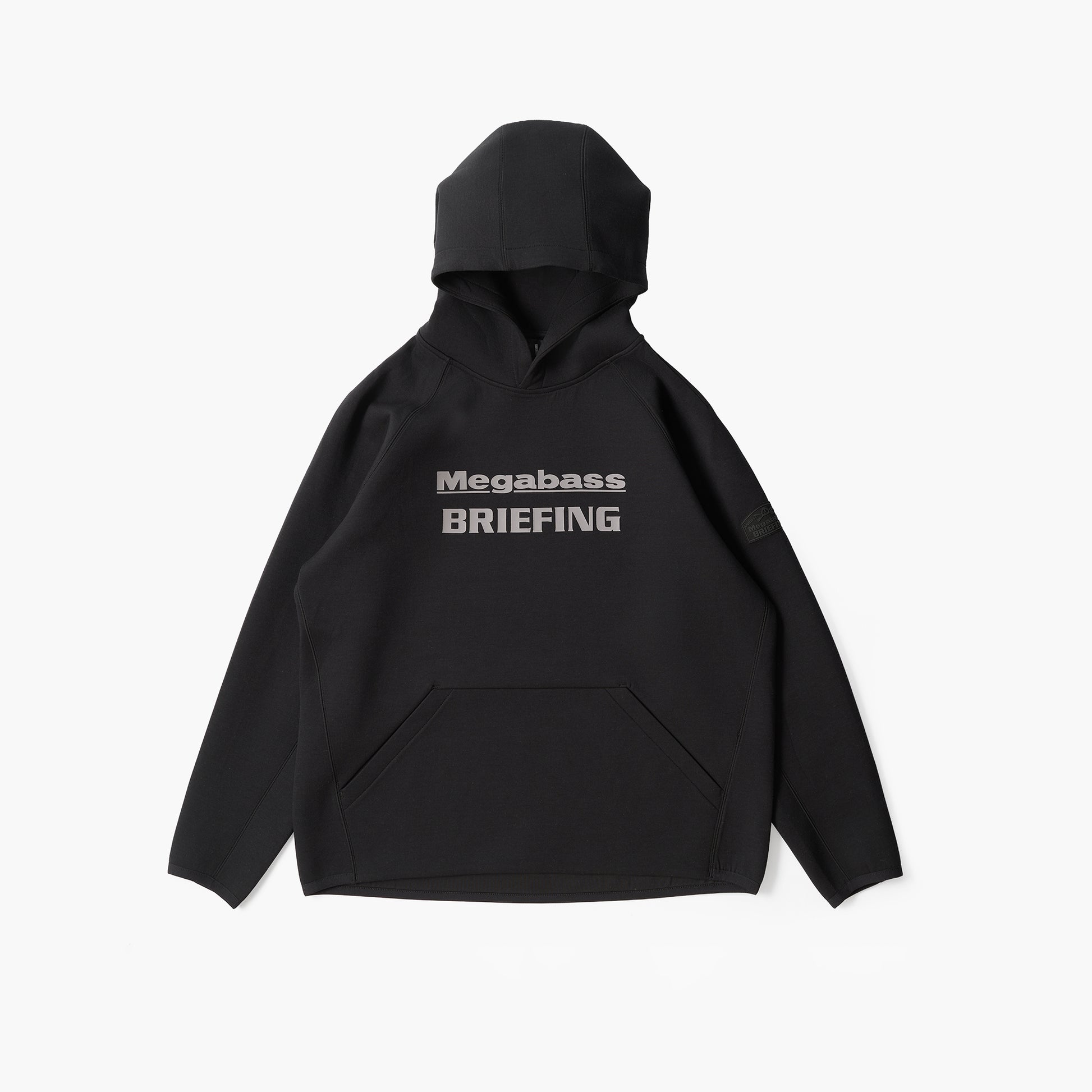 BRIEFING MEGABASS X BRIEFING JOLLY ROGER EMBLEM HOODIE, Apparels, Outdoor