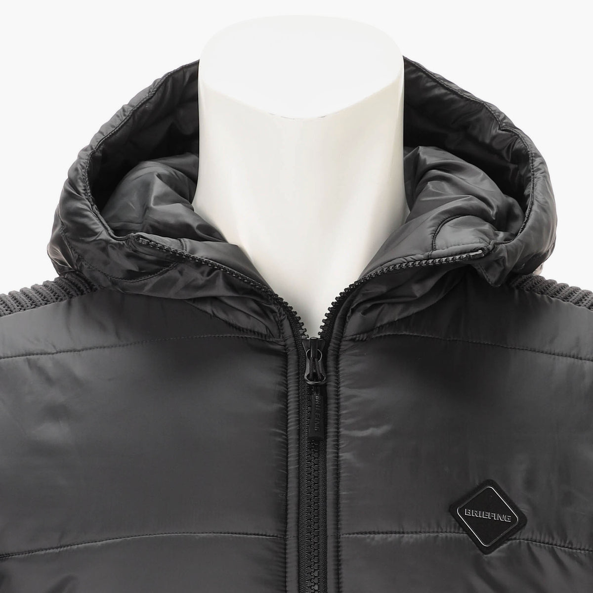 BRIEFING MEN'S WINDBLOCK RIB KNIT PARKA, Apparels, Golf