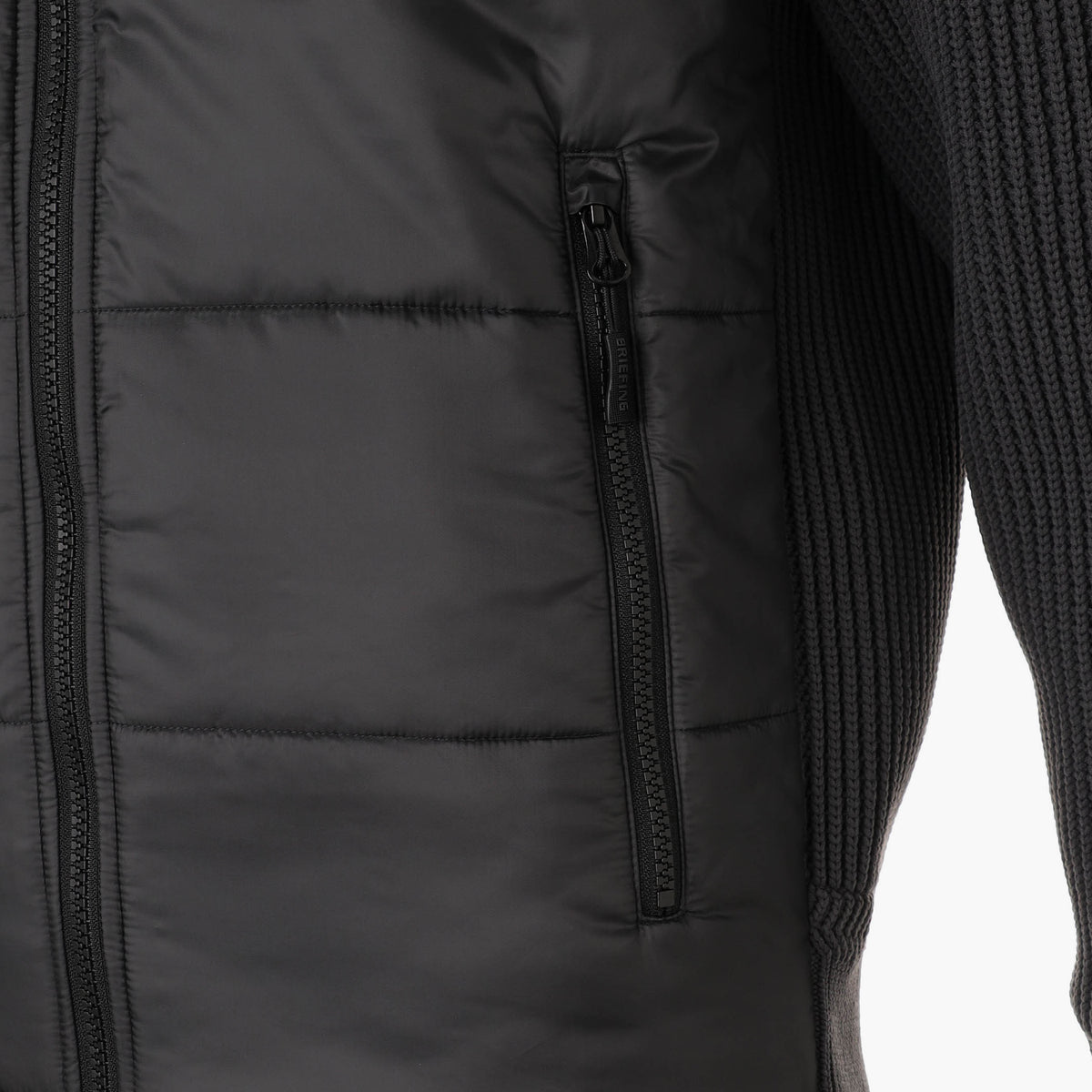 BRIEFING MEN'S WINDBLOCK RIB KNIT PARKA, Apparels, Golf