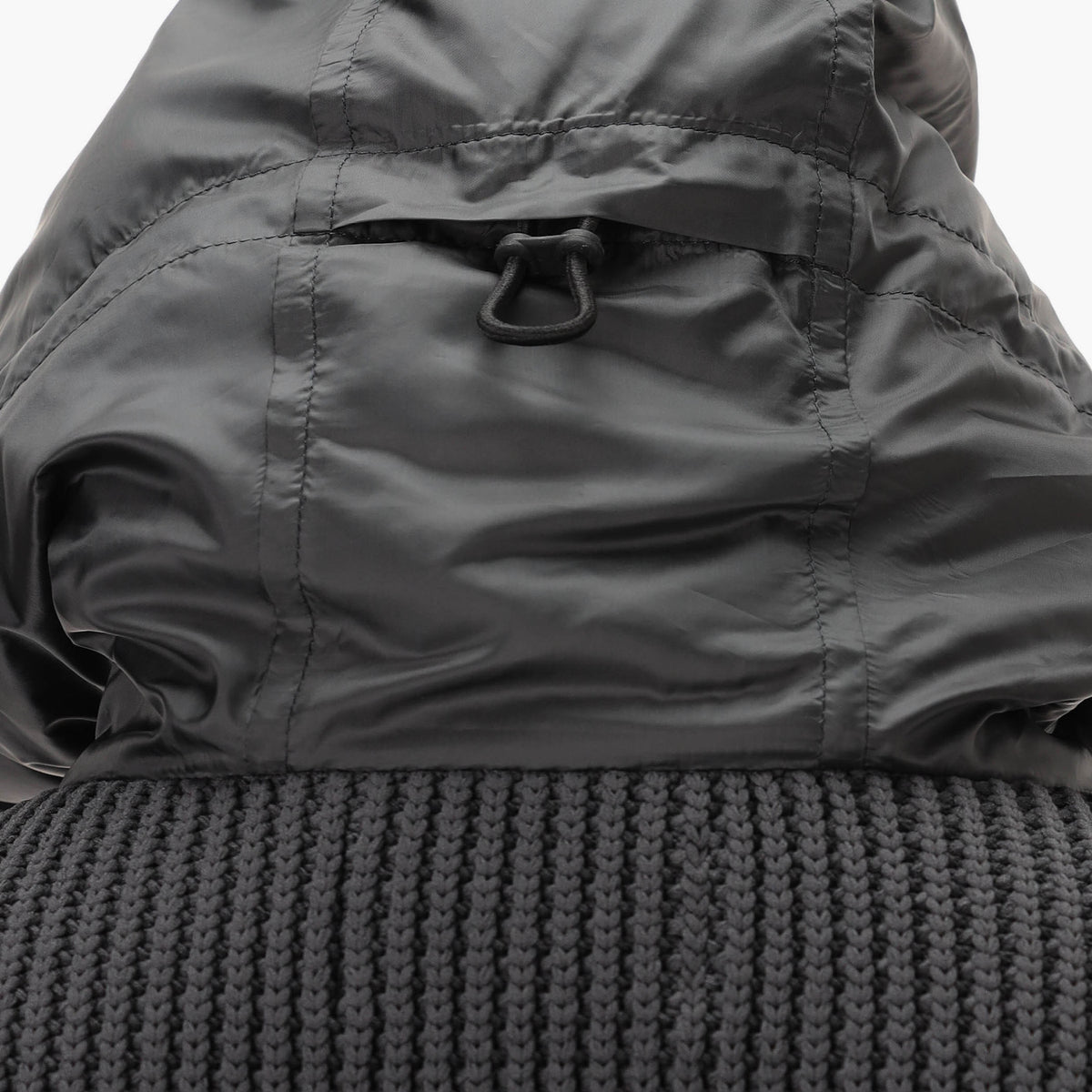 MEN'S WINDBLOCK RIB KNIT PARKA