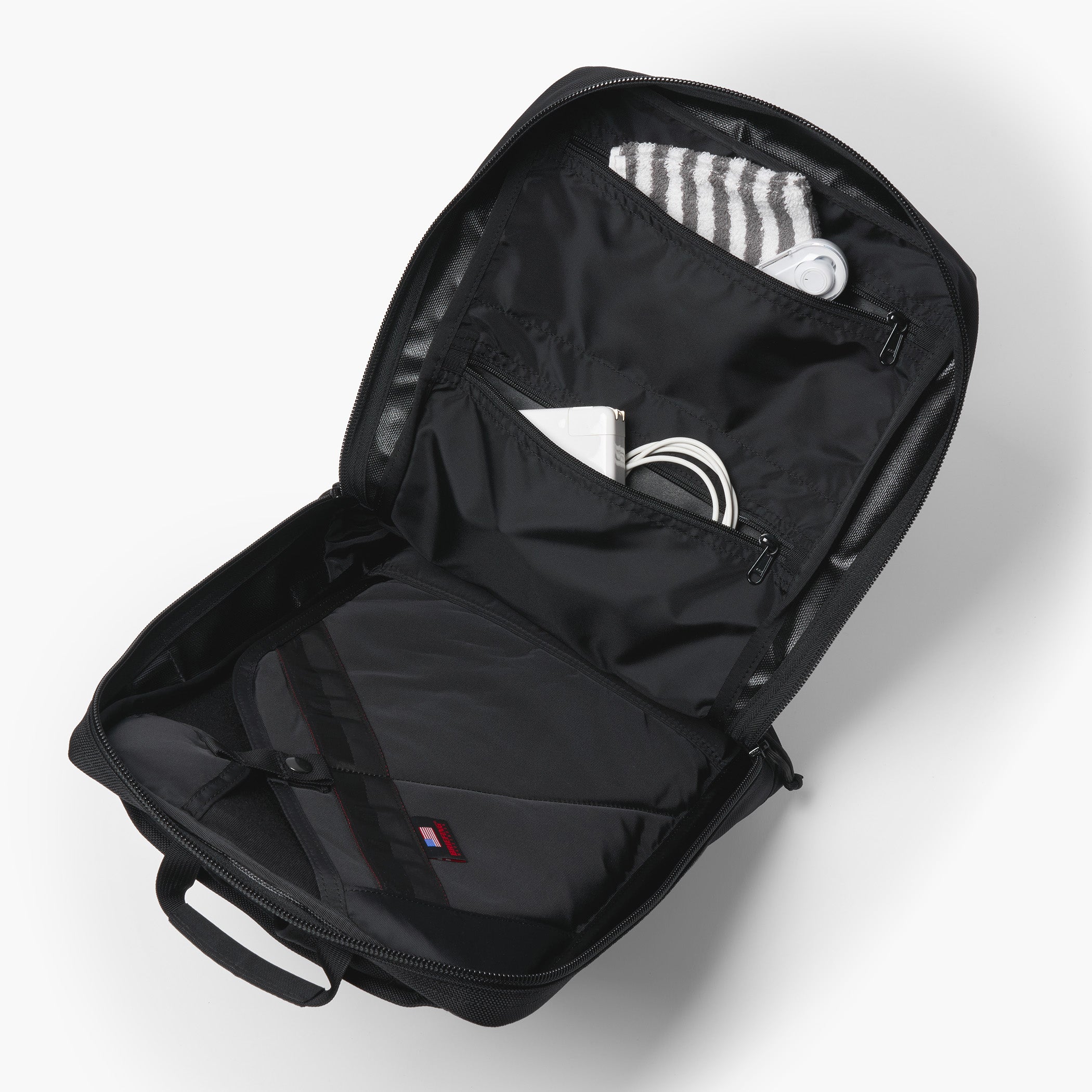 【USED】BRIEFING DELTA ALTER PACK BLACK DELTA ALTER PACK Tactical 2 Way Backpack Ballistic Nylon
