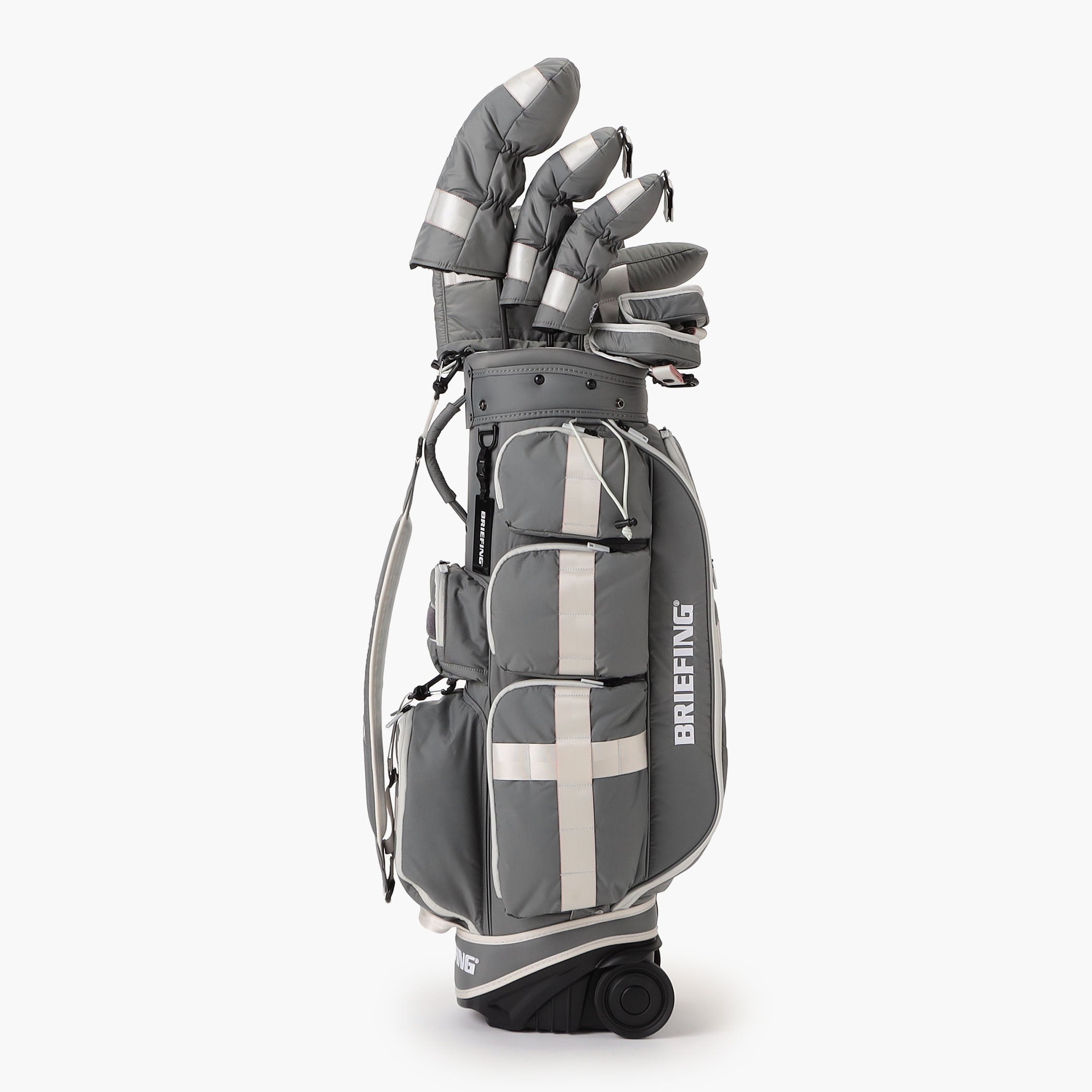 ゴルフバッグ・キャディバッグ BRIEFING CR-6 CASTER CR 6 Caster Golf Caddie Bag with Wheels CS Series - BRIEFING