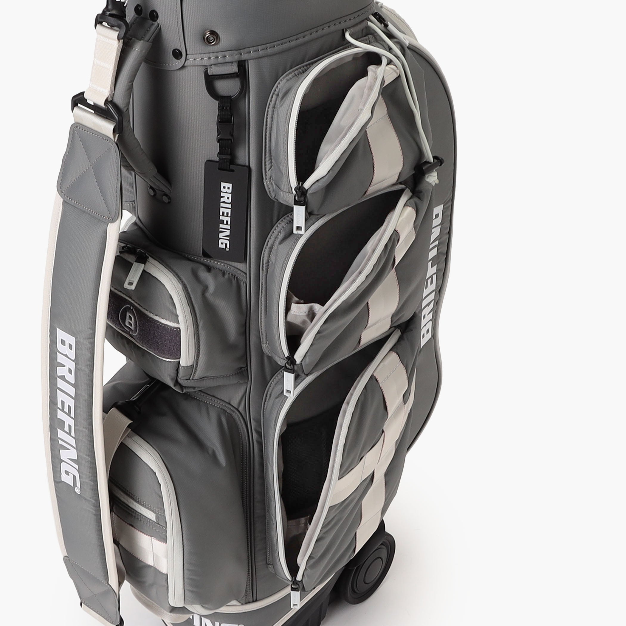 CR 6 Caster Golf Caddie Bag with Wheels CS Series - BRIEFING