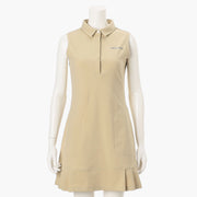 WOMEN’S LINEN-T PLEATED NS DRESS