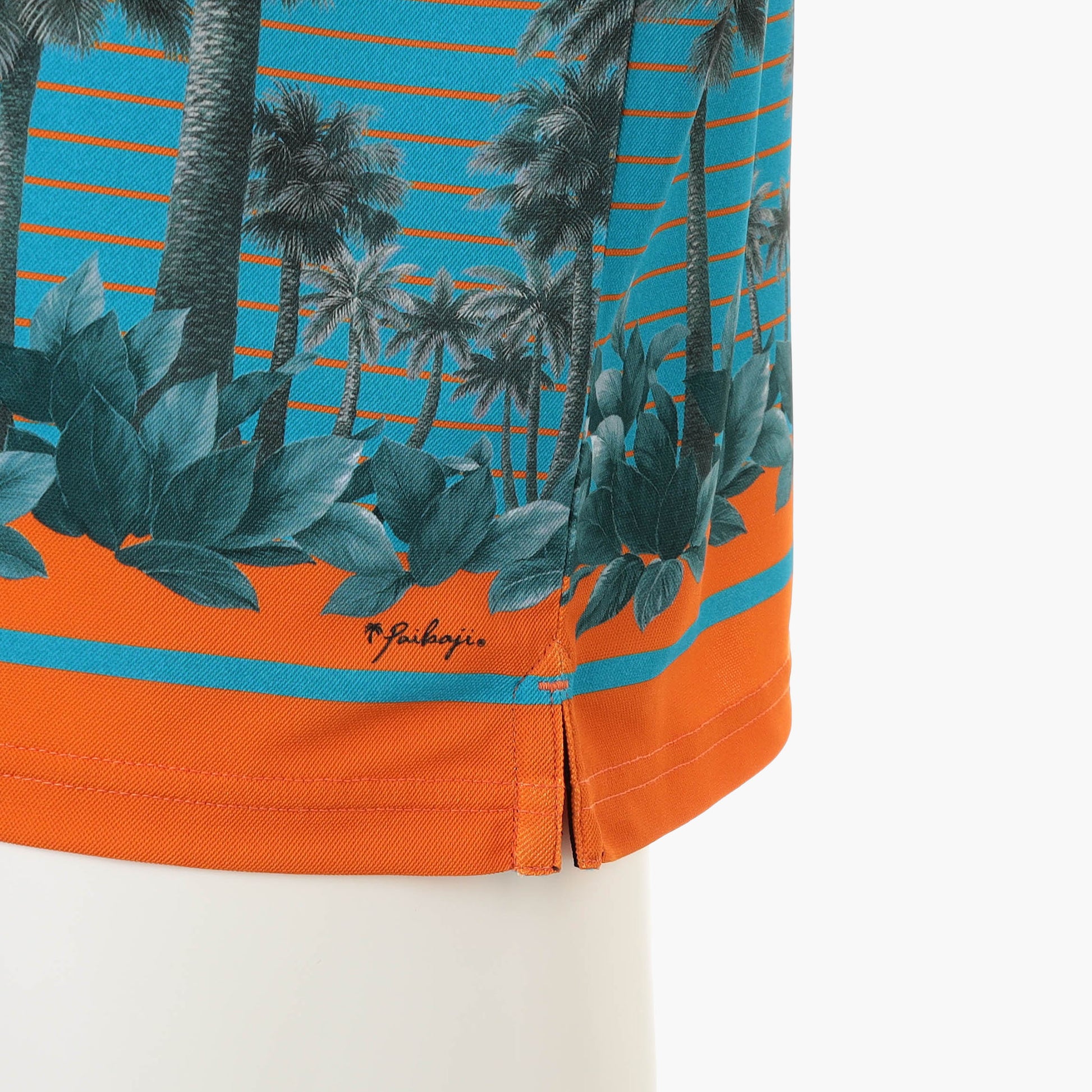 BRIEFING PAIKAJI MEN’S WEST COAST OPEN COLLAR SHIRT, Apparels, Golf
