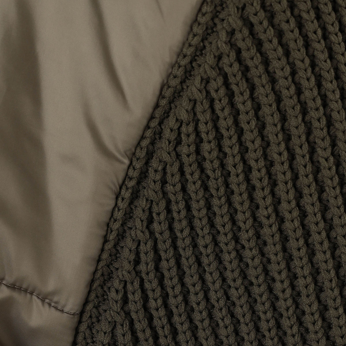 MEN'S WINDBLOCK RIB KNIT PARKA
