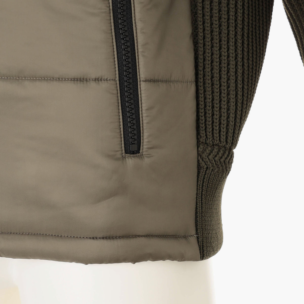 MEN'S WINDBLOCK RIB KNIT PARKA