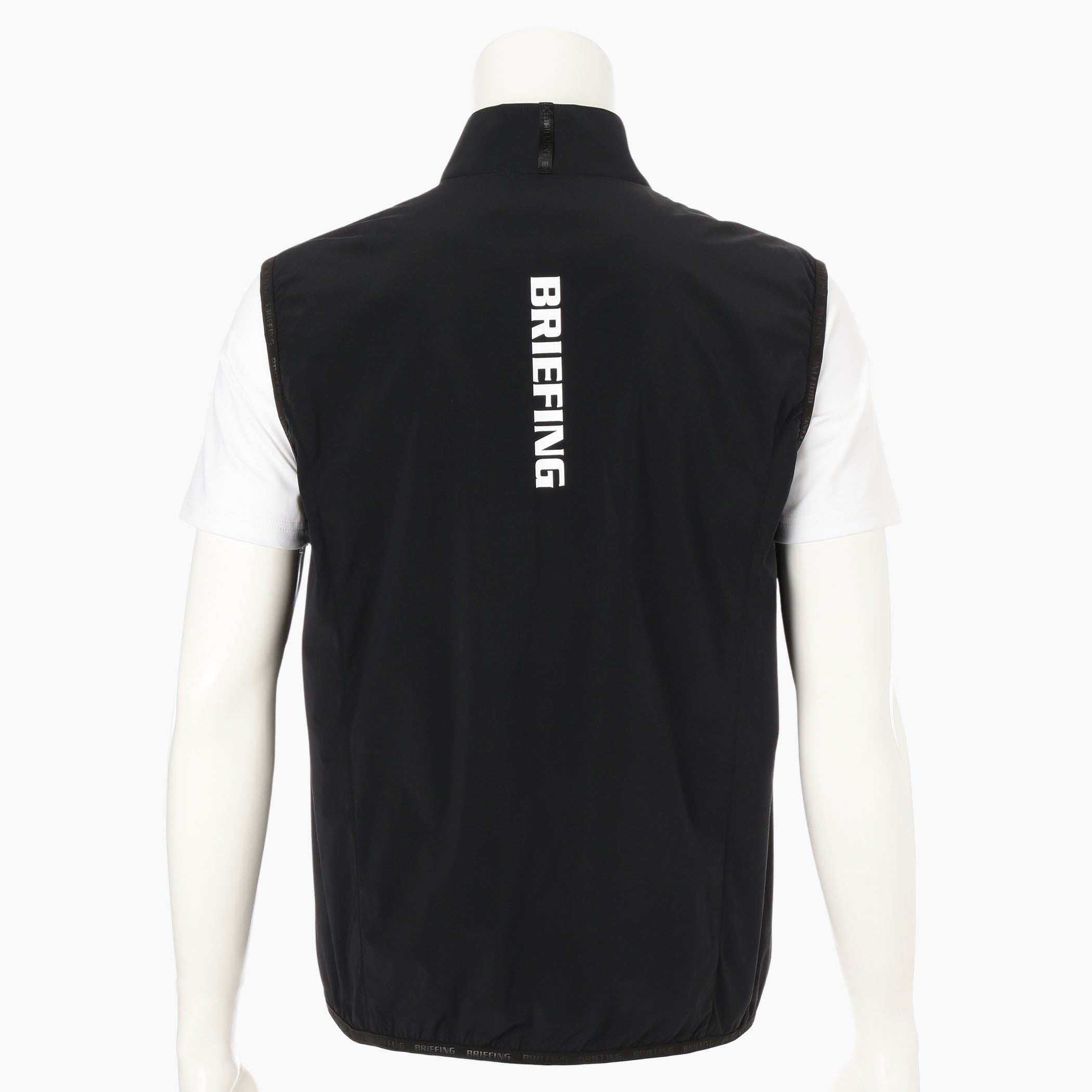 BRIEFING GOLF MS WIND VEST（BLACK／M） MEN'S POCKETABLE WIND VEST – BRIEFING Official Online Store