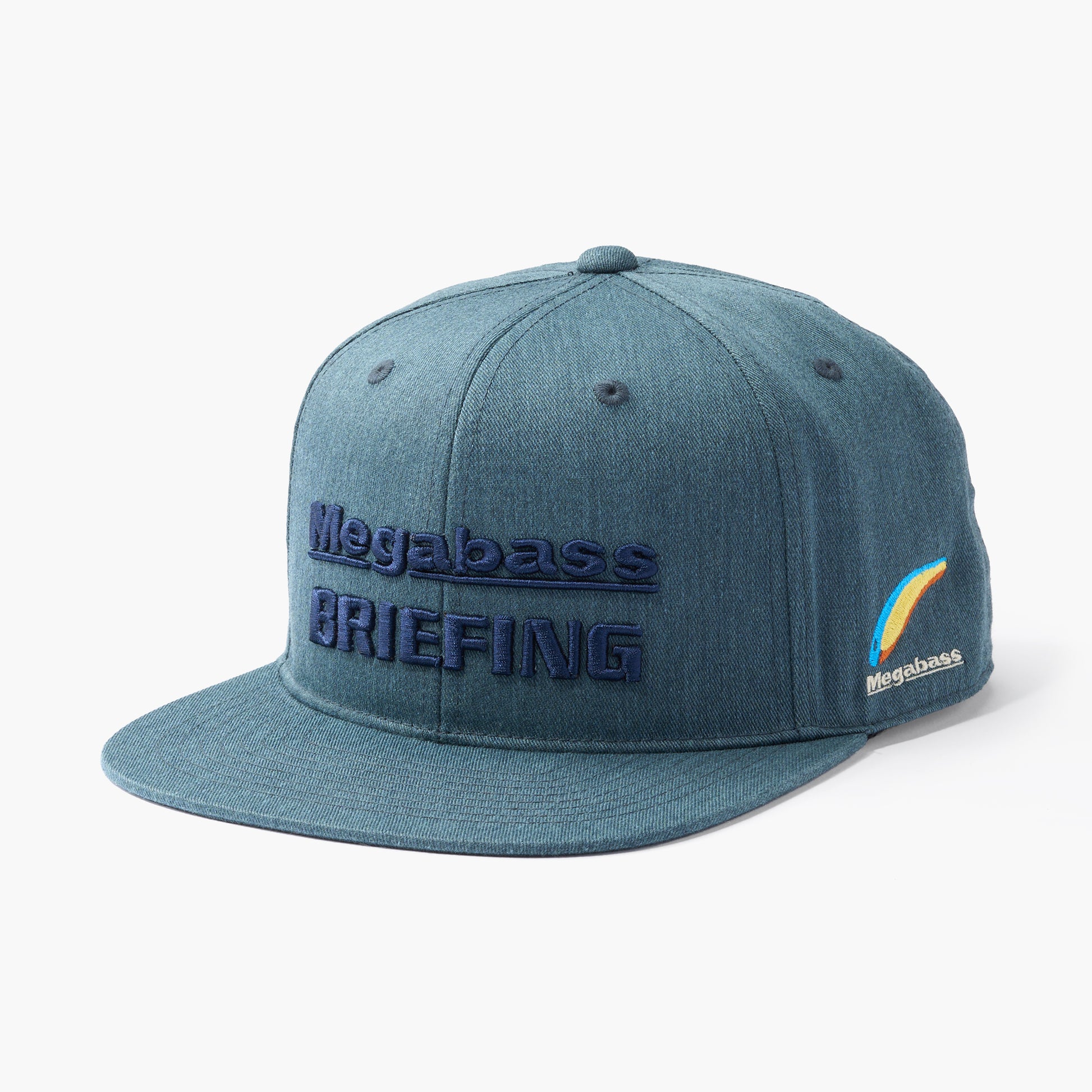 BRIEFING MEGABASS X BRIEFING FLAT VISOR CAP, Accessories, Outdoor