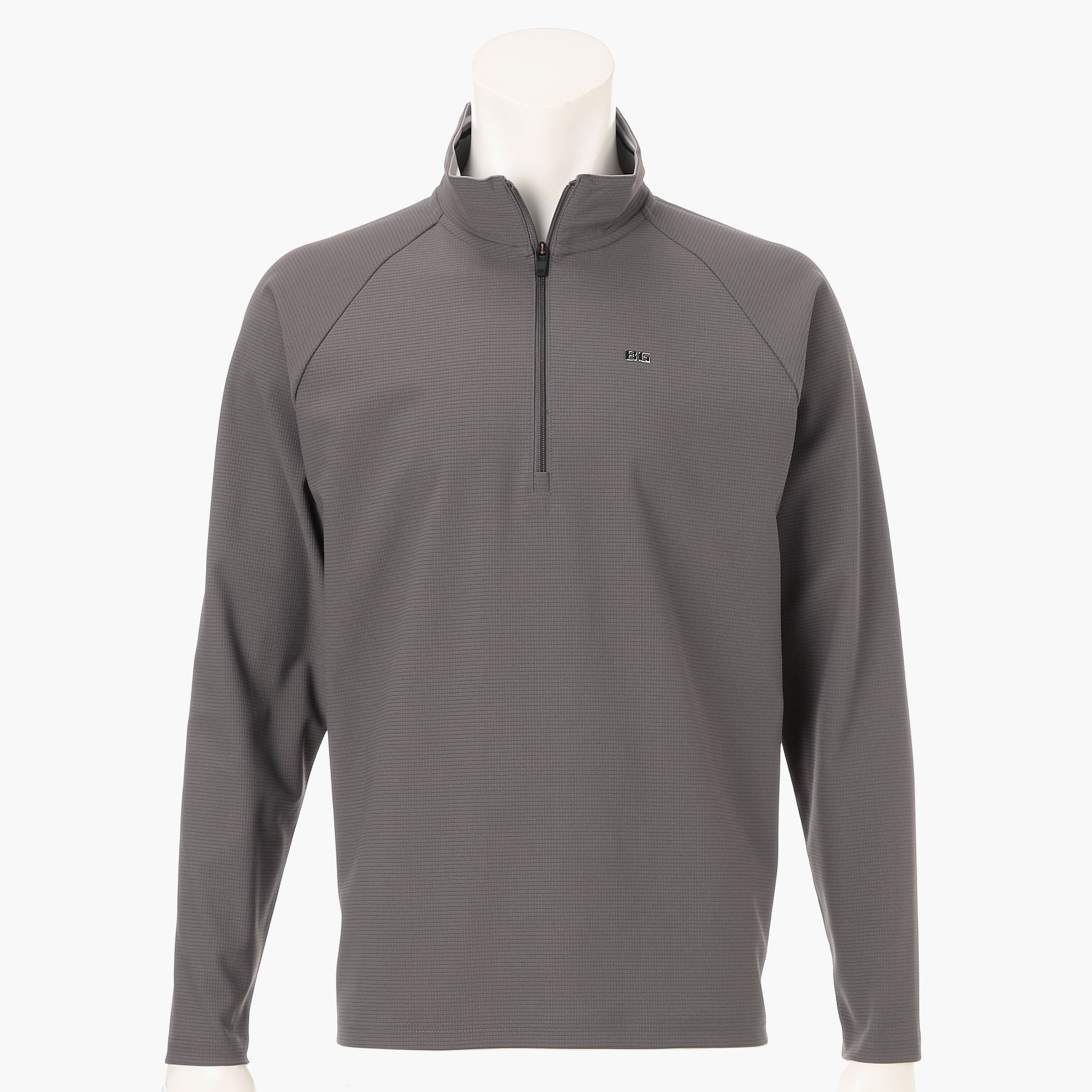 CL MEN'S MESH LS HALFZIP SHIRT