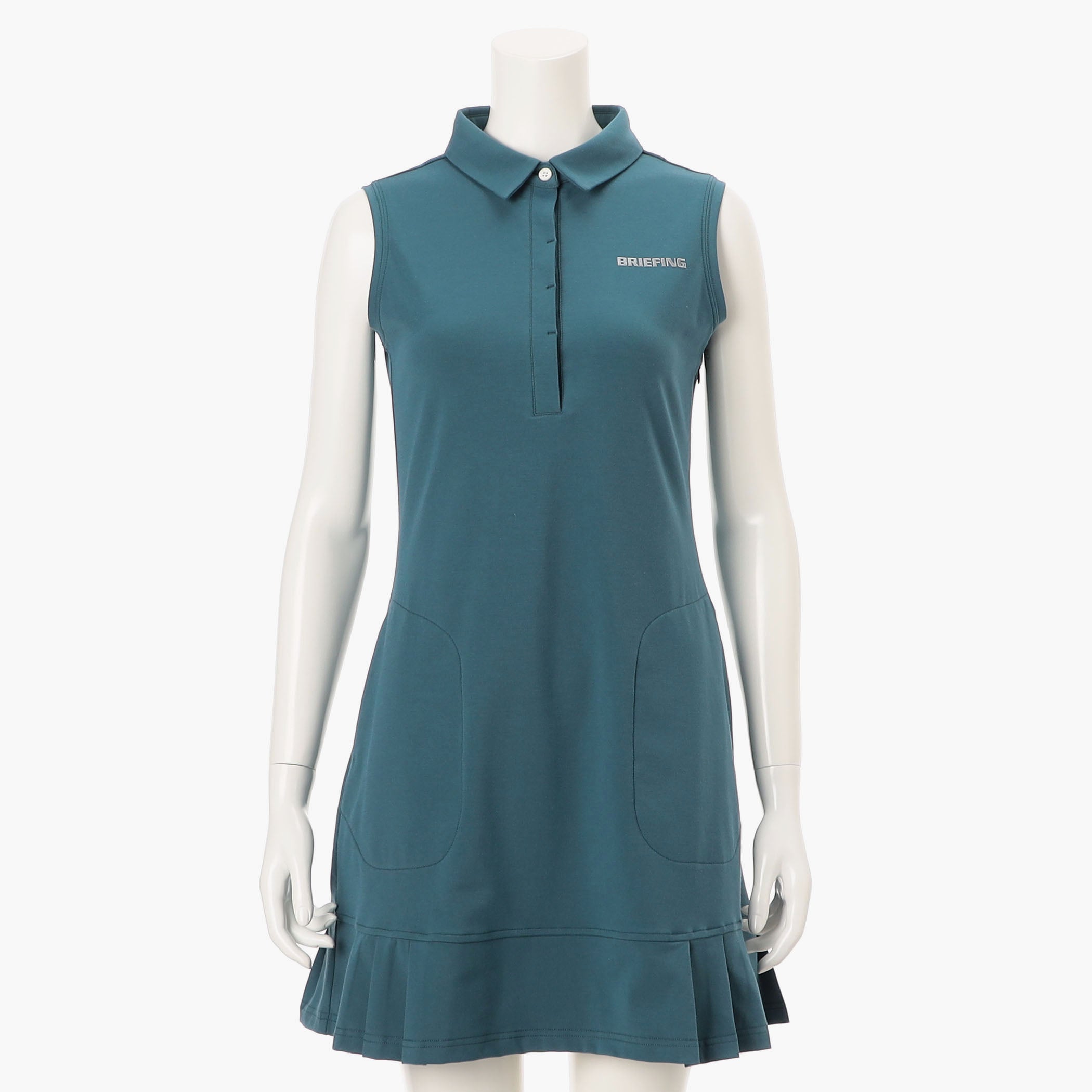 WOMEN’S LINEN-T PLEATED NS DRESS