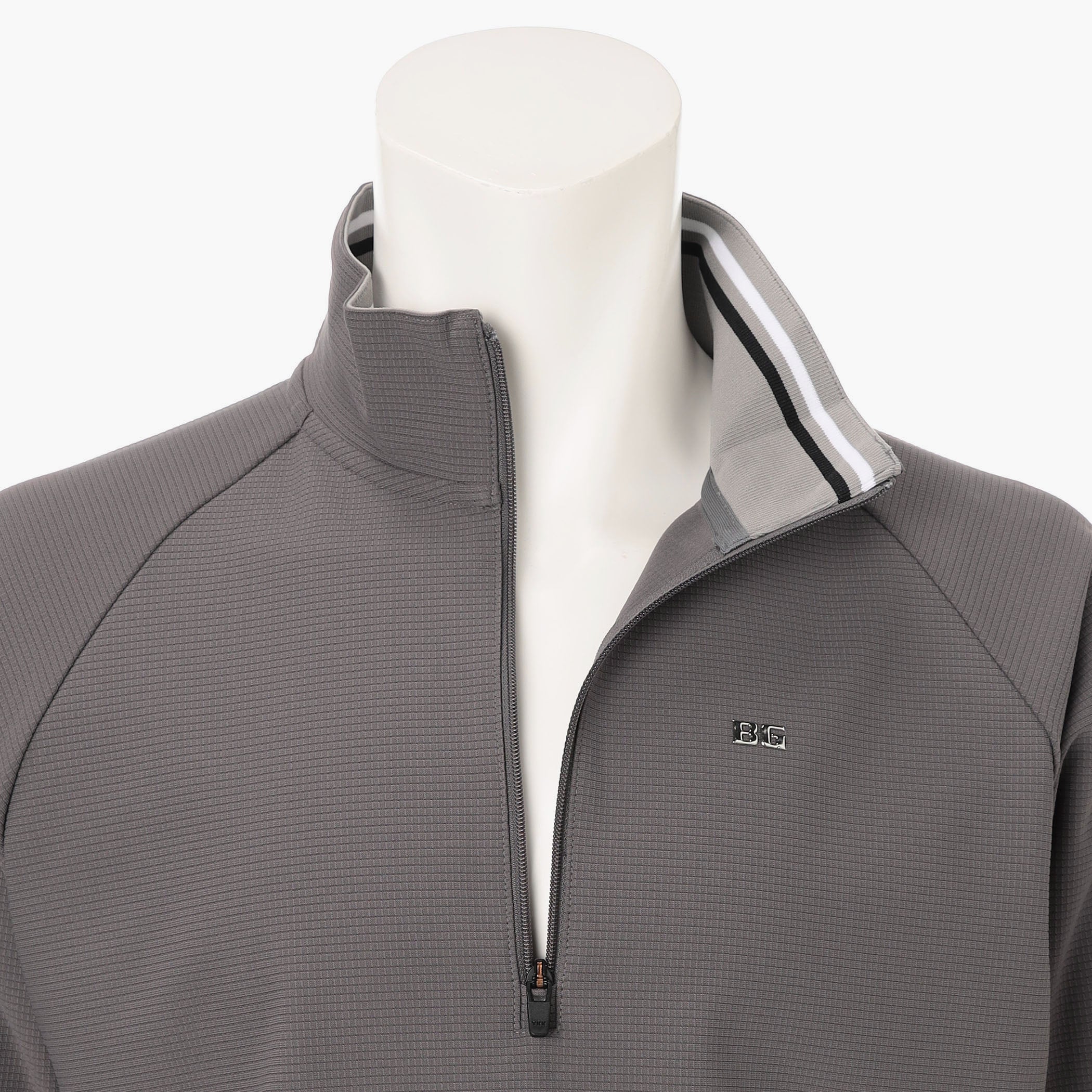 CL MEN'S MESH LS HALFZIP SHIRT