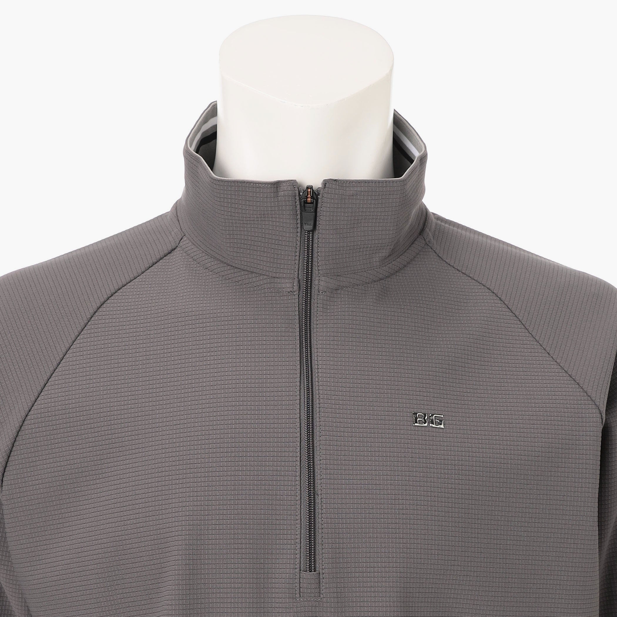 CL MEN'S MESH LS HALFZIP SHIRT