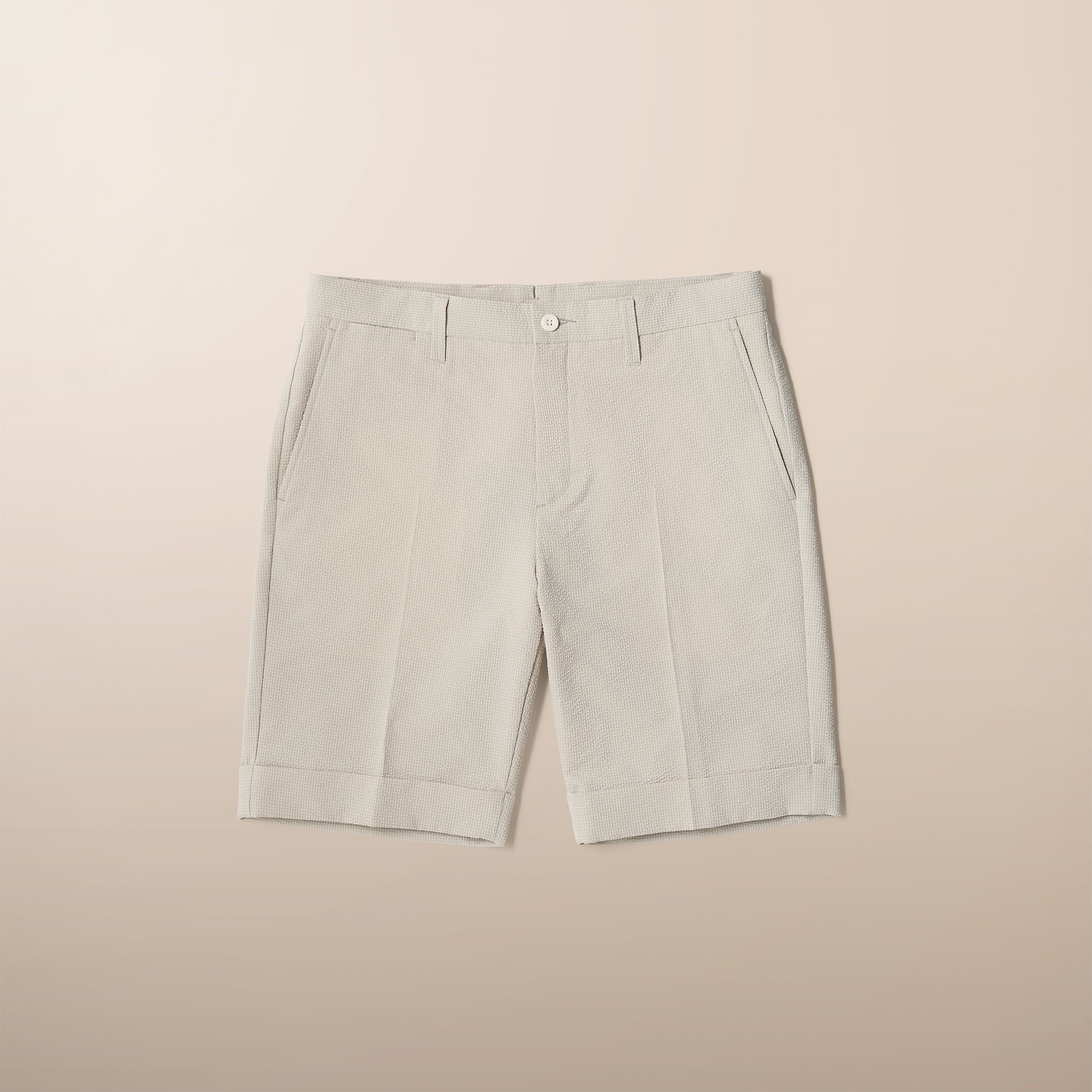 CL MEN’S SEERSUCKER DRESS SHORT PANTS