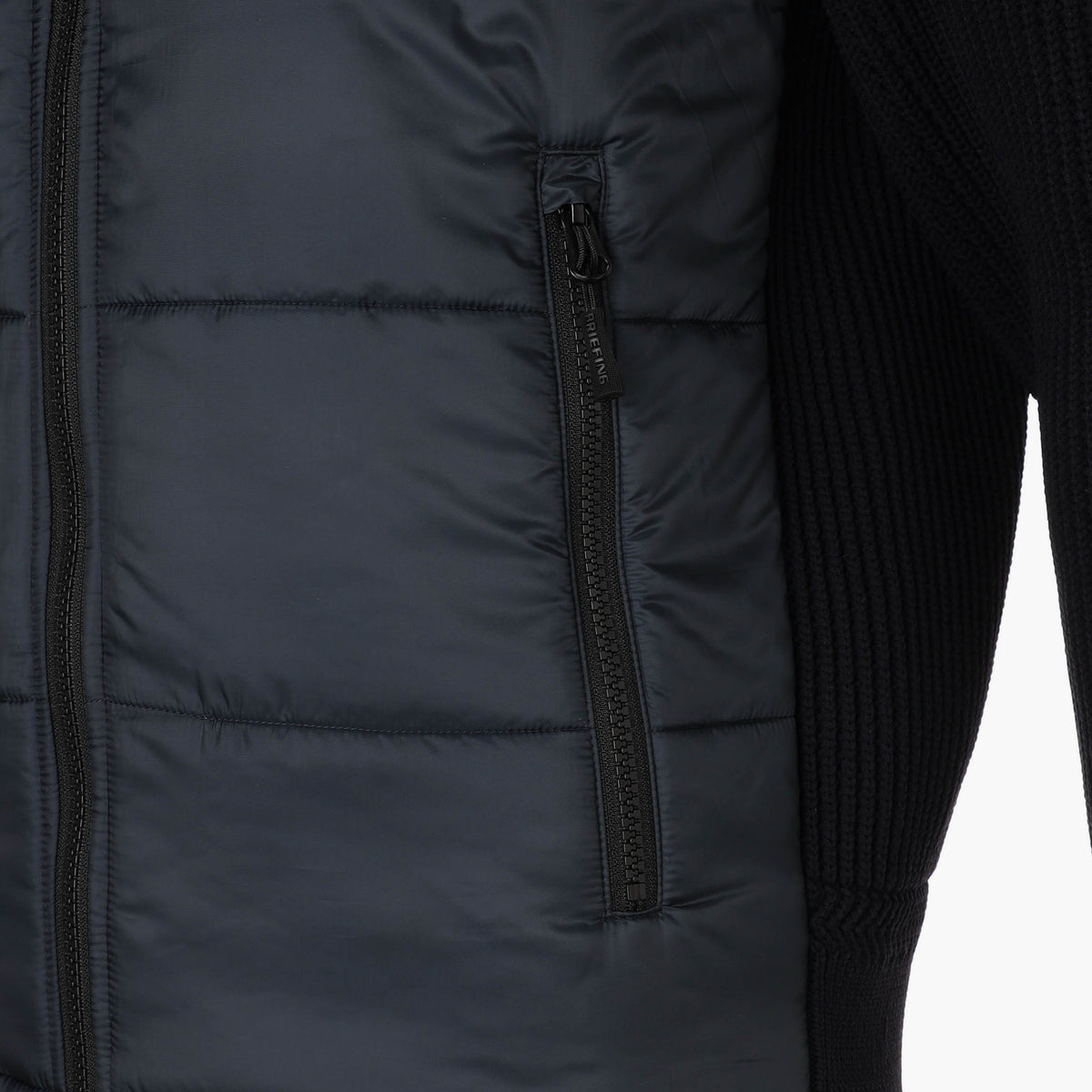 MEN'S WINDBLOCK RIB KNIT PARKA
