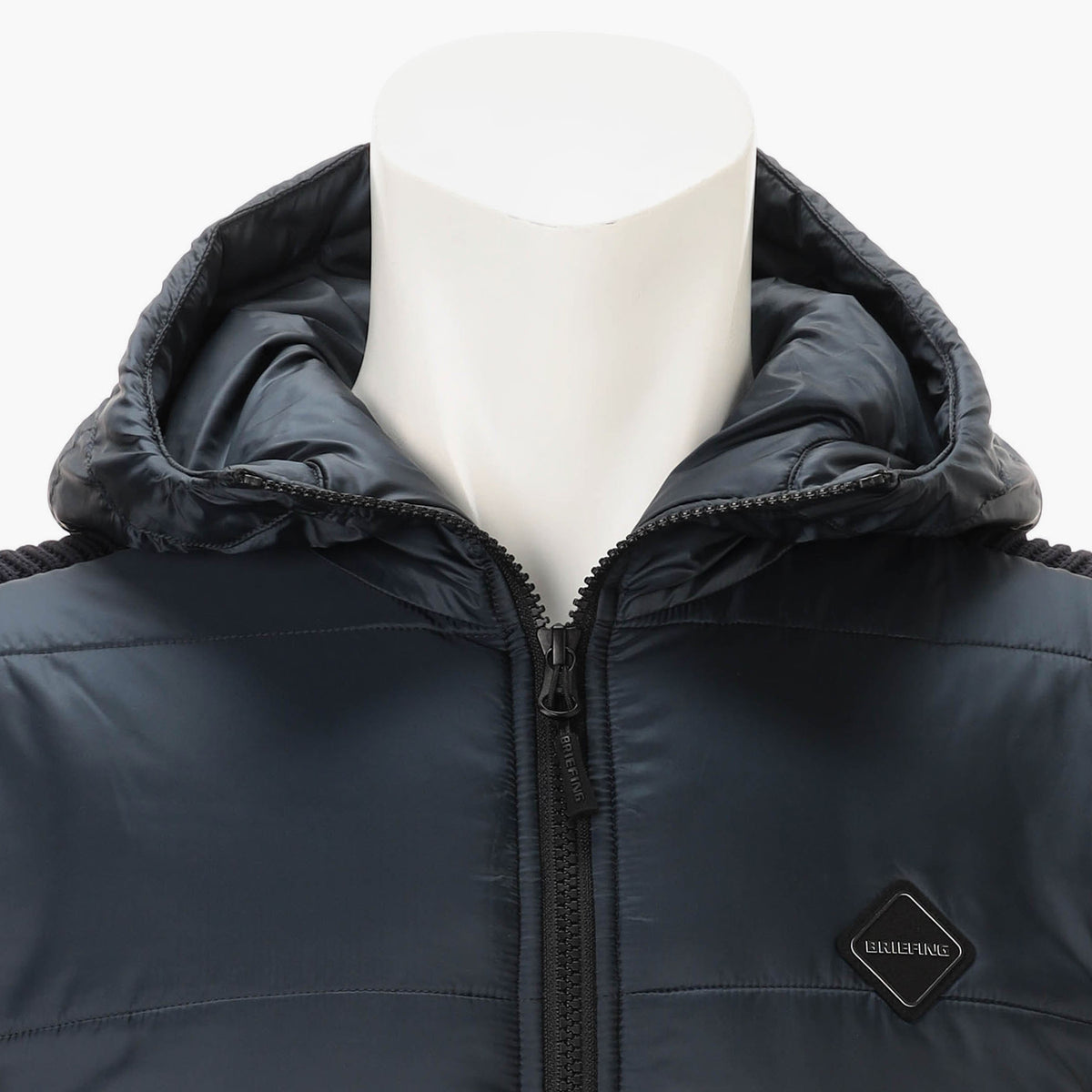 BRIEFING MEN'S WINDBLOCK RIB KNIT PARKA, Apparels, Golf