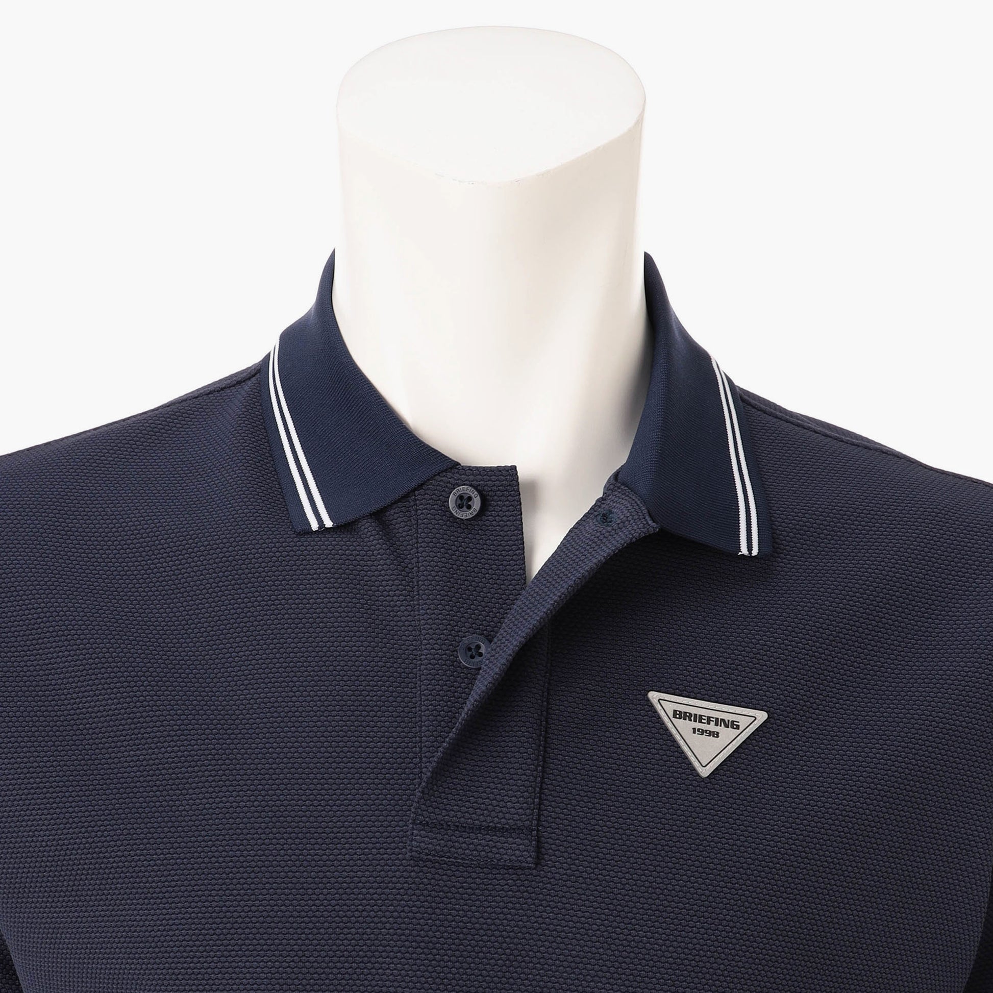 BRIEFING REF MEN’S MINI LINE POLO, Apparels, Golf