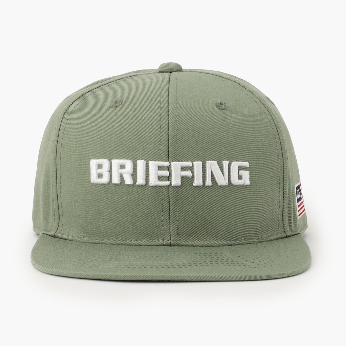 BRIEFING MEN’S BASIC FLAT VISOR CAP, Accessories, Golf