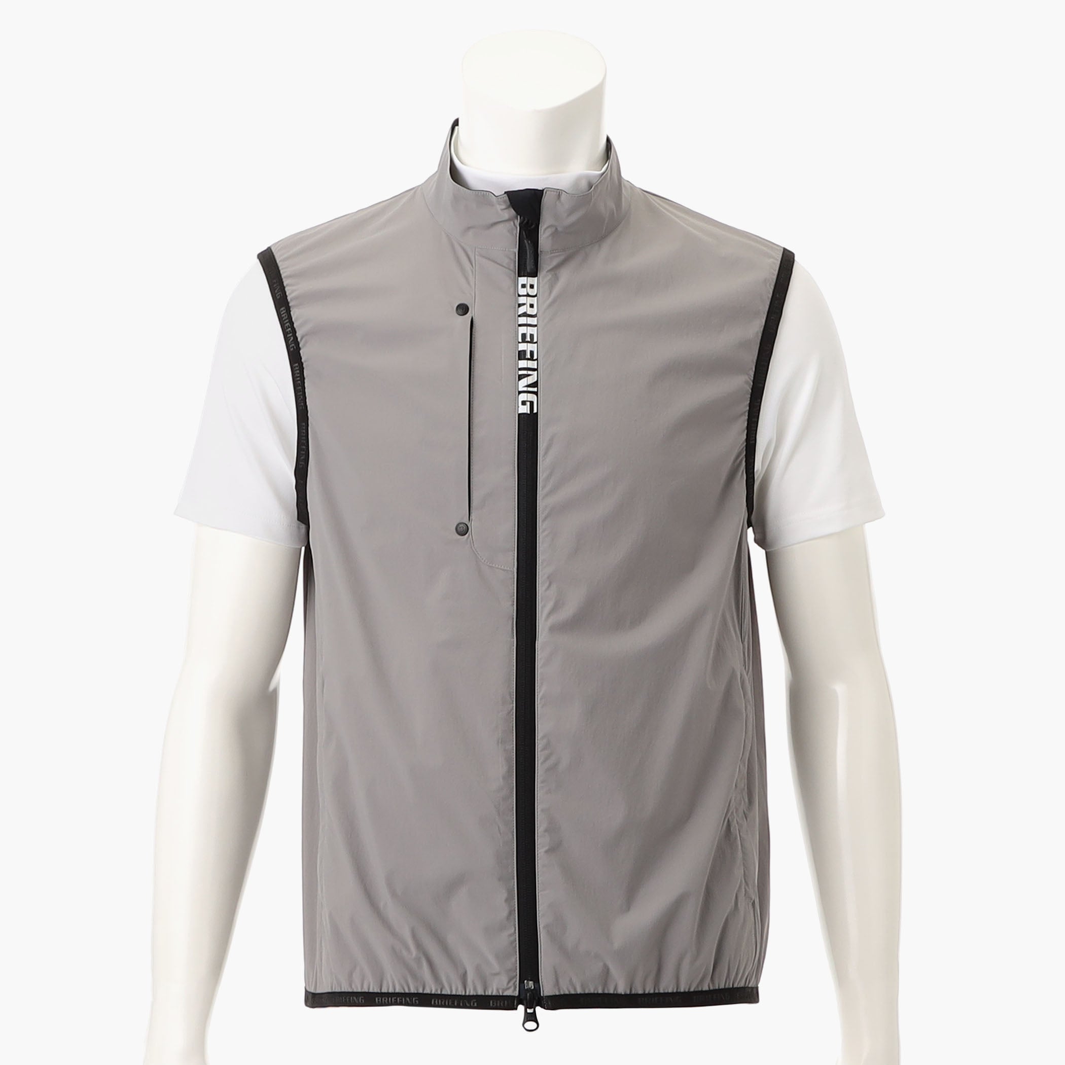 MEN'S POCKETABLE WIND VEST – BRIEFING Official Online Store