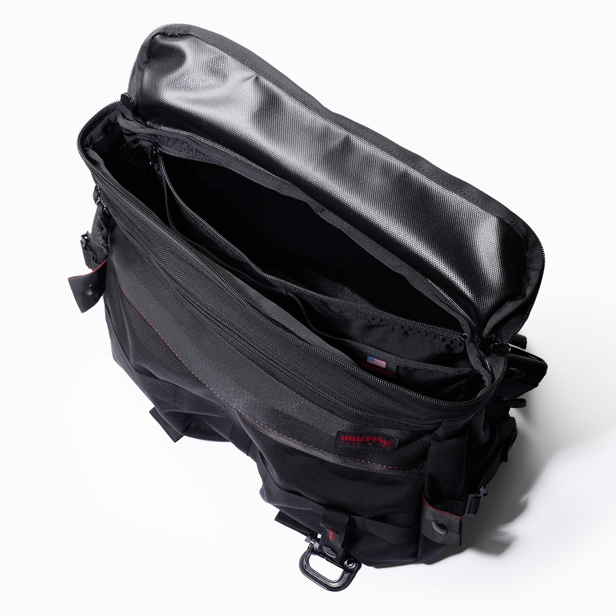 【極美品】BRIEFING DUNE SHOULDER DUNE SHOULDER RM Archive Messenger Bag - Made in USA Ballistic