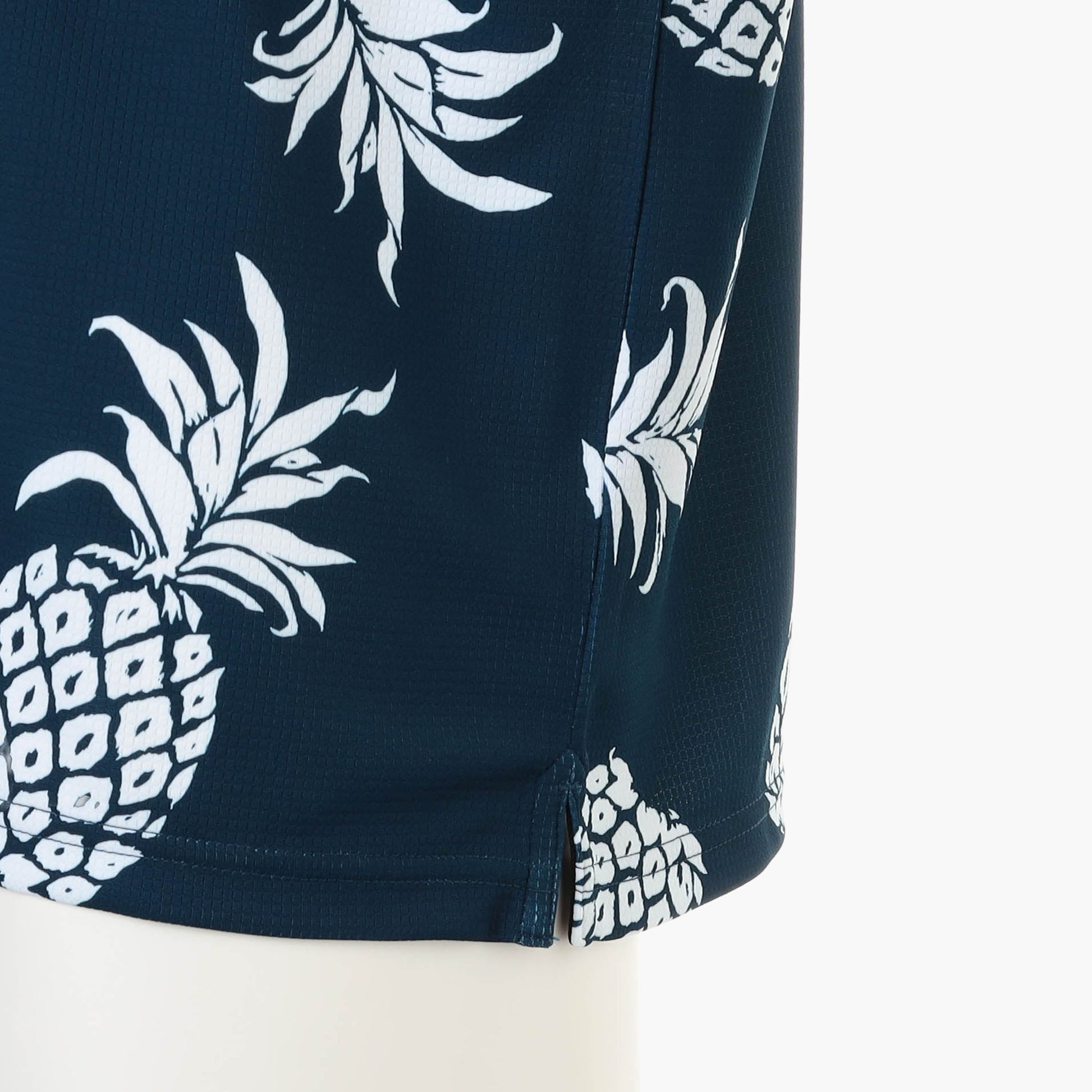 BRIEFING PAIKAJI MS HAPPY PINEAPPLE SKIPPER SHIRT, Apparels, Golf