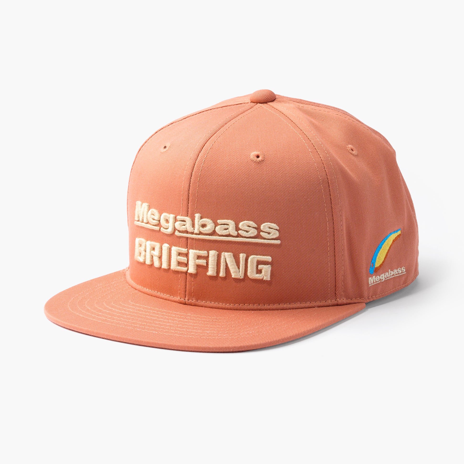 BRIEFING MEGABASS X BRIEFING FLAT VISOR CAP, Accessories, Outdoor