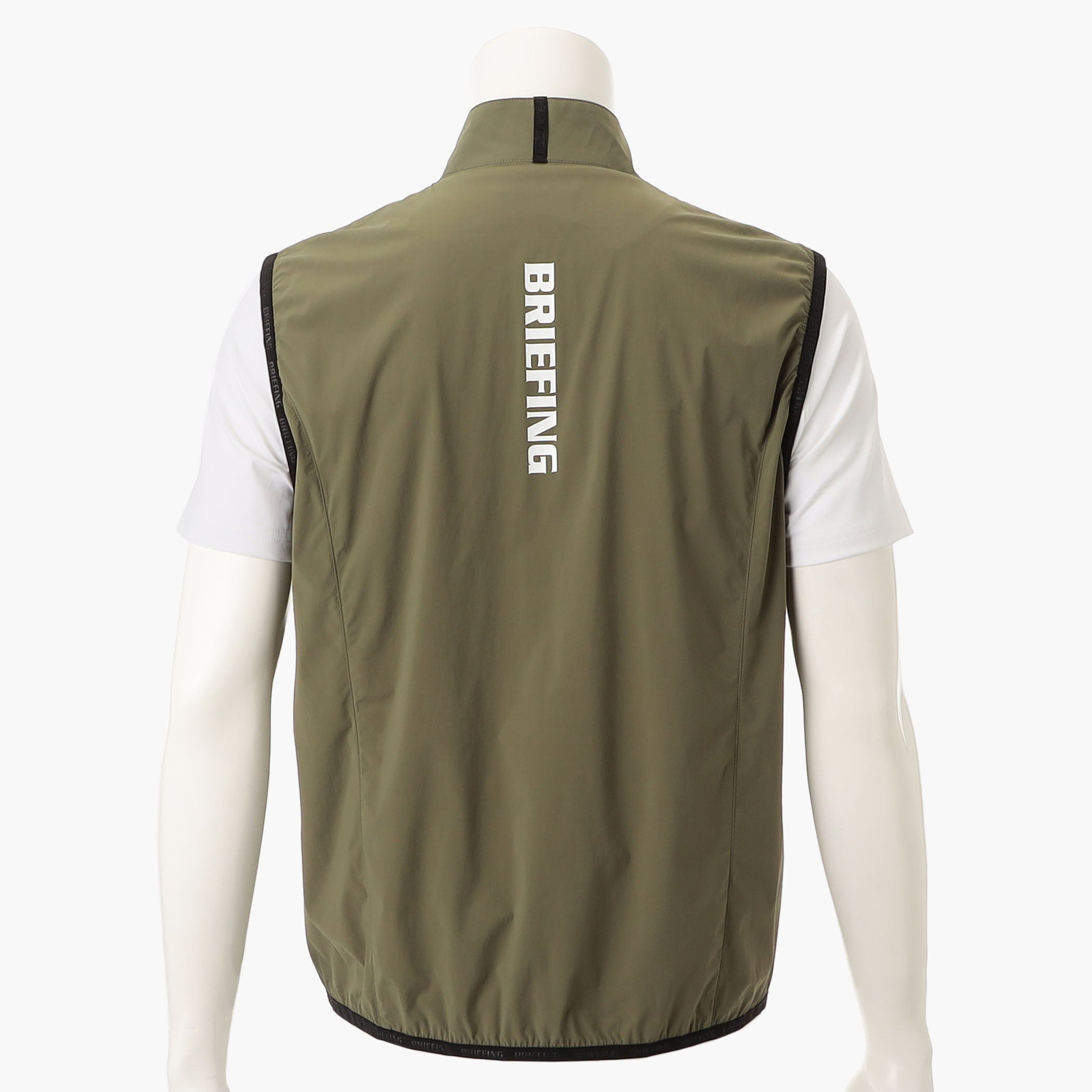 MEN'S POCKETABLE WIND VEST – BRIEFING Official Online Store
