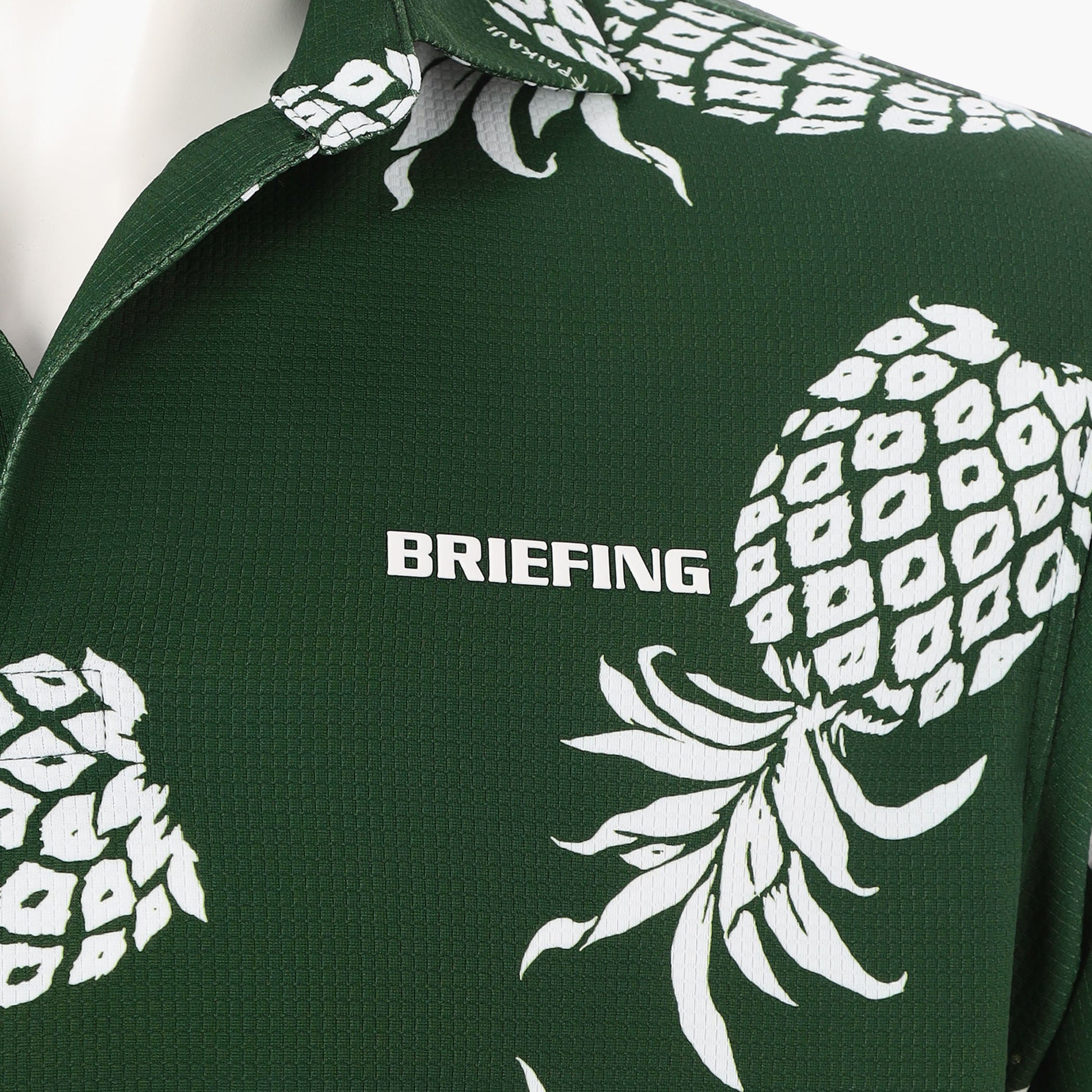 BRIEFING PAIKAJI MS HAPPY PINEAPPLE SKIPPER SHIRT, Apparels, Golf