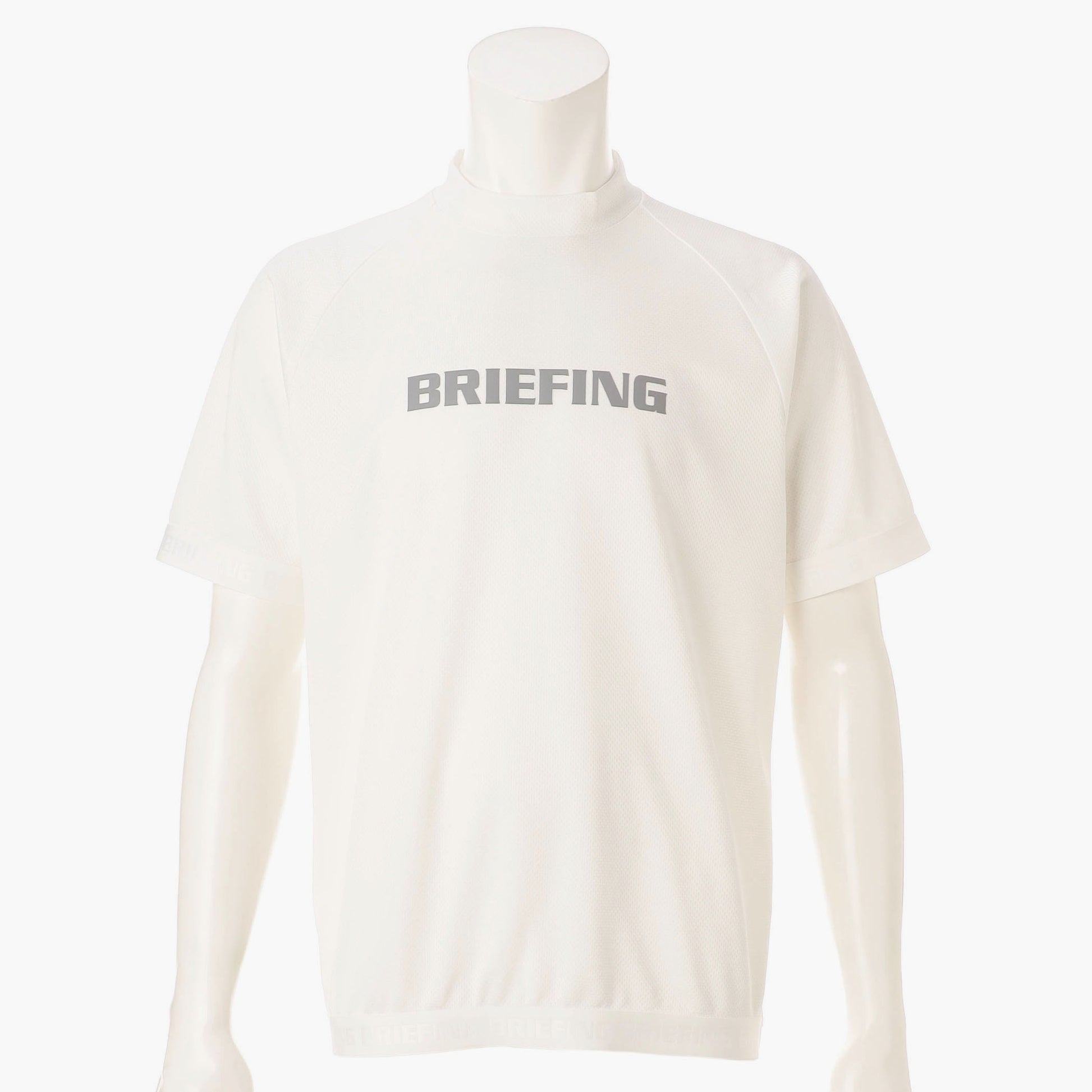 BRIEFING REF MEN’S HEM LOGO HIGHNECK, Apparels, Golf