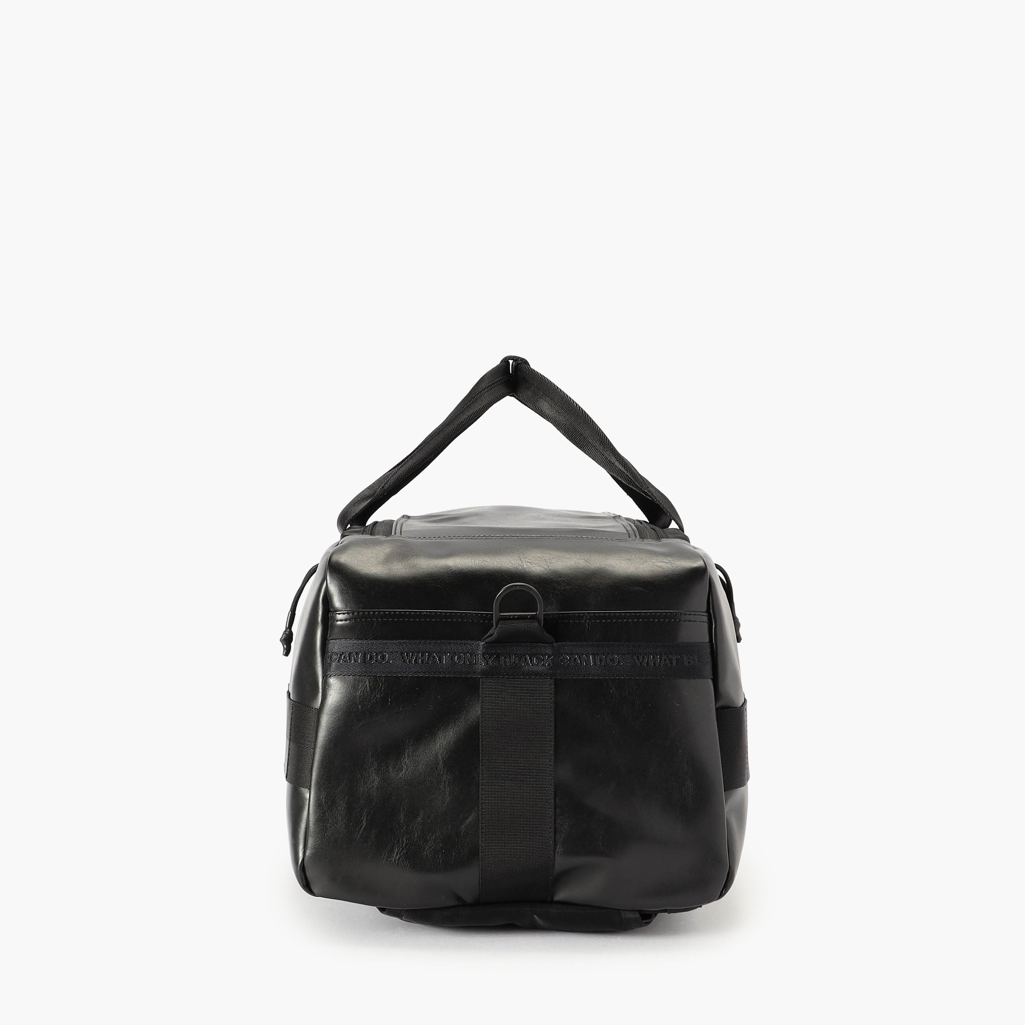 BLK White Mountaineering 3Way Duffle Eco Leather Nylon Bag