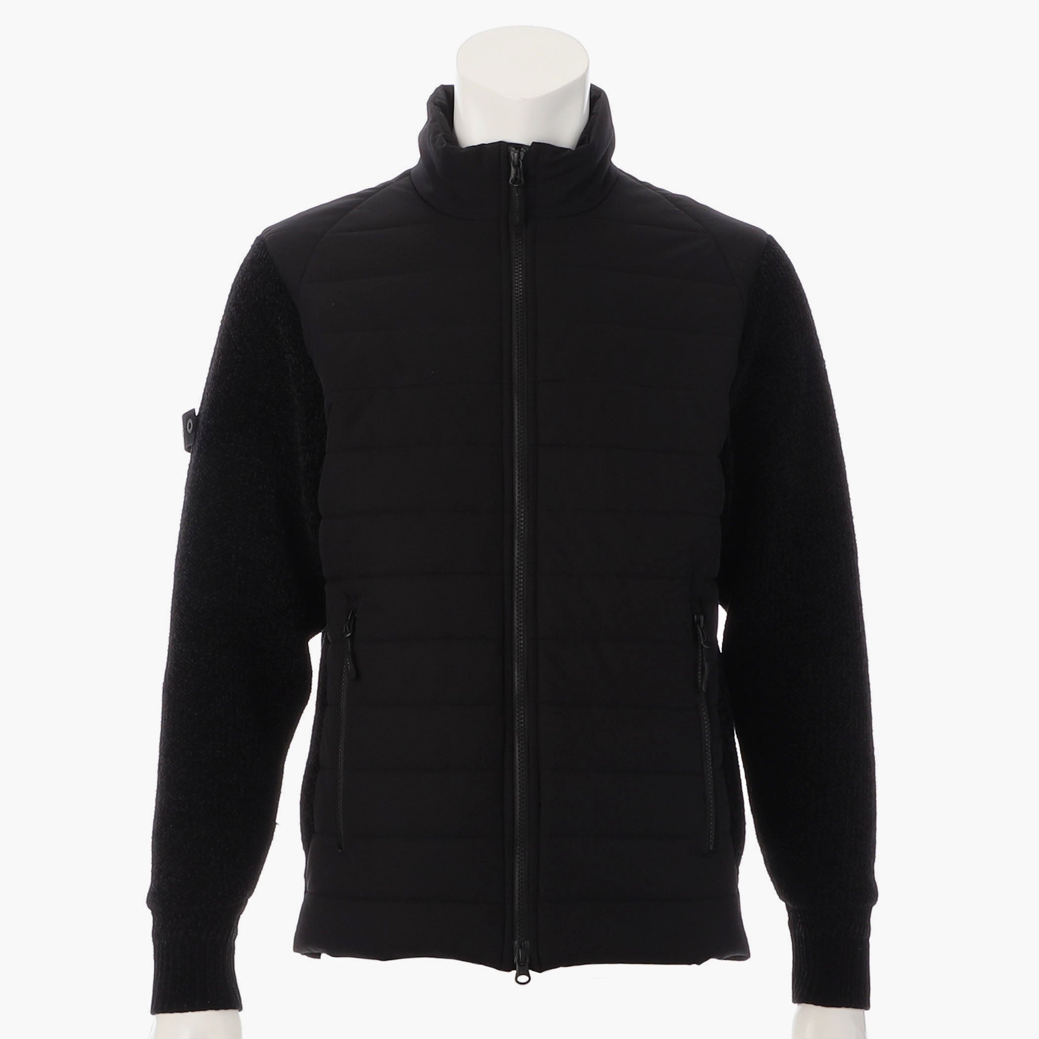 MEN'S WINDBLOCK MOLE YARN KNIT BLOUSON