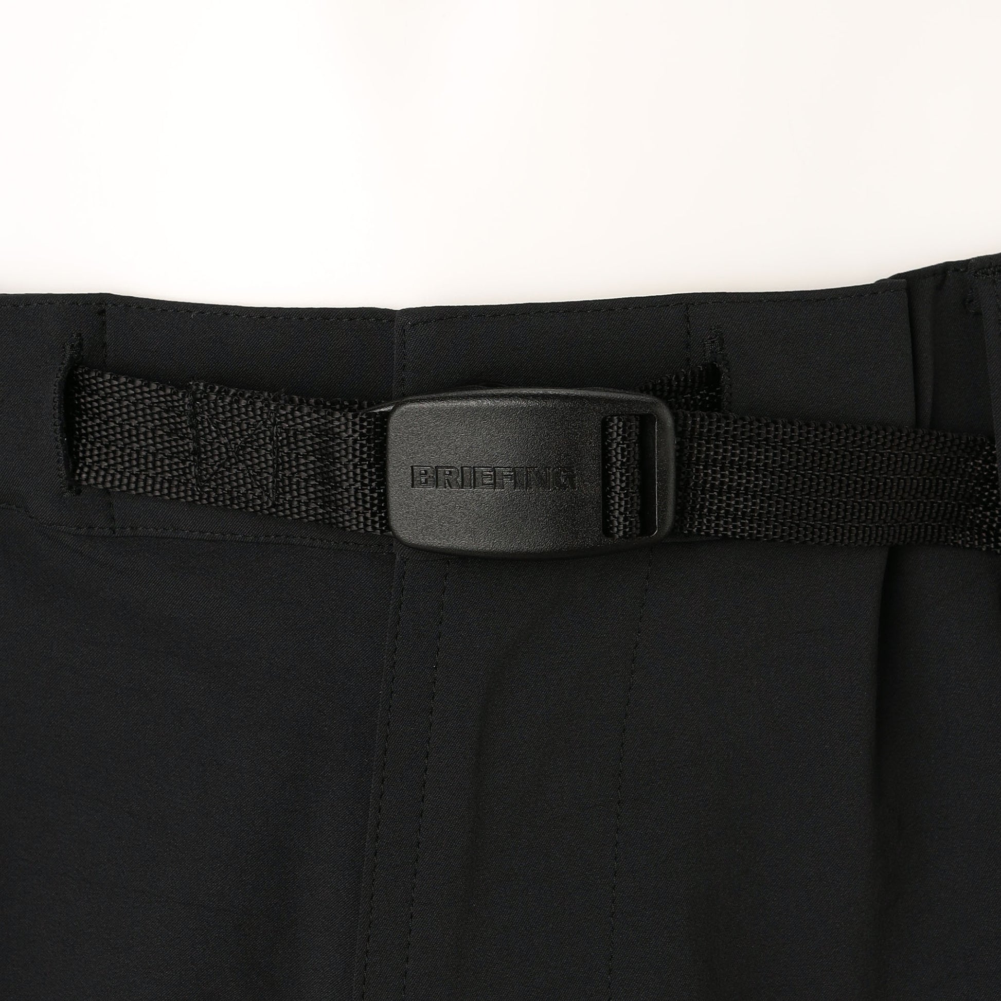BRIEFING REF MEN’S STRETCH BELTED WIDE SHORT PANTS, Apparels, Golf