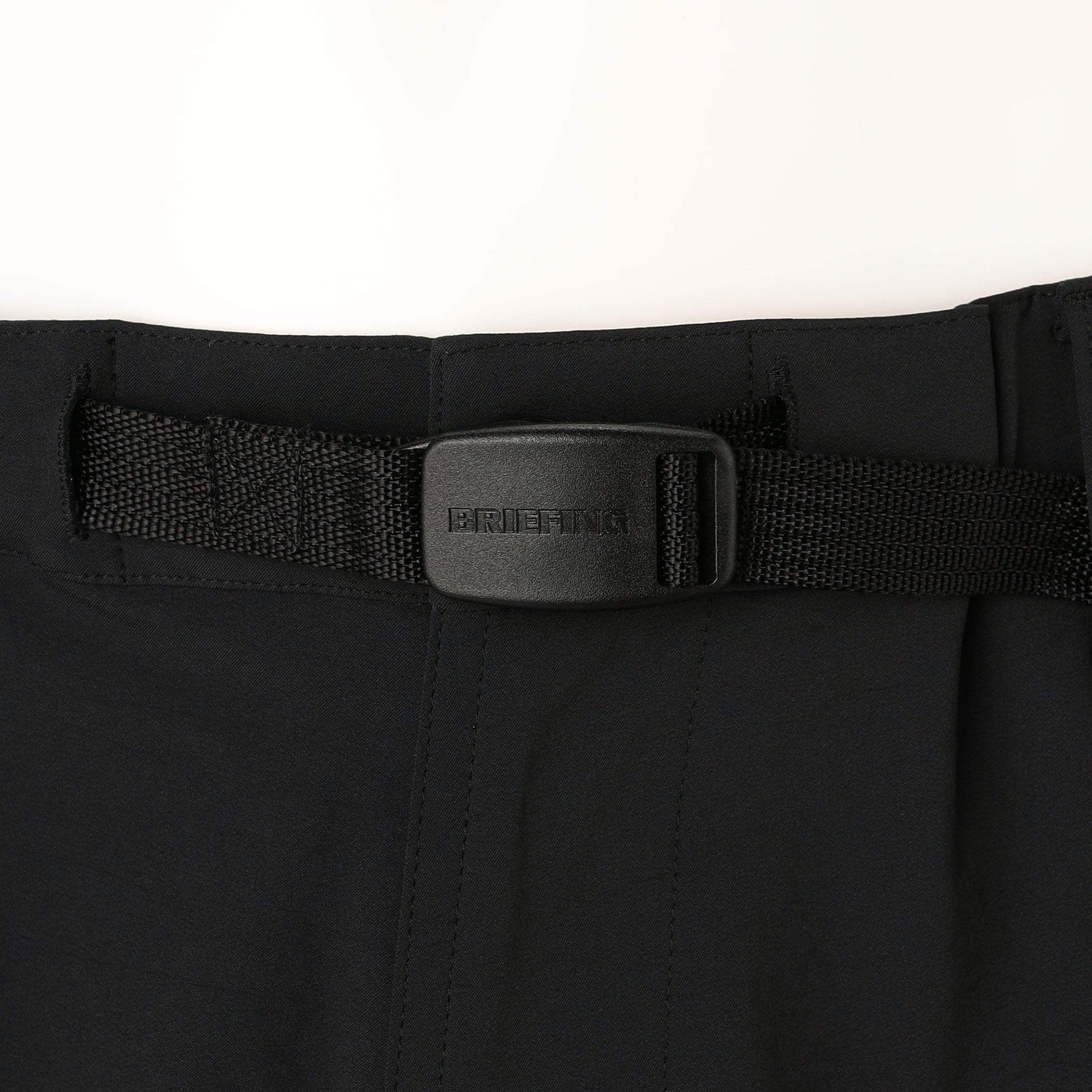 REF MEN’S STRETCH BELTED WIDE SHORT PANTS