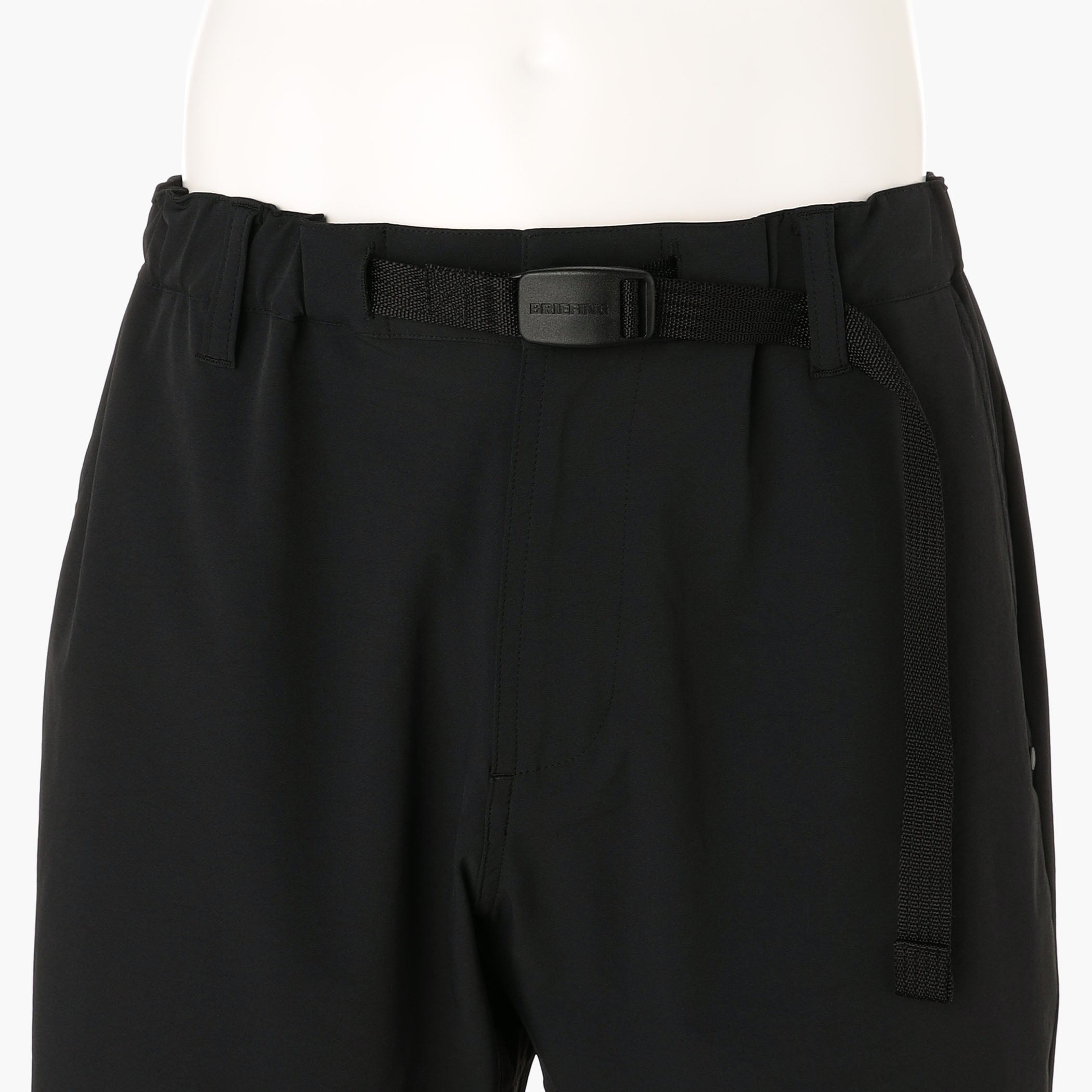 REF MEN’S STRETCH BELTED WIDE SHORT PANTS