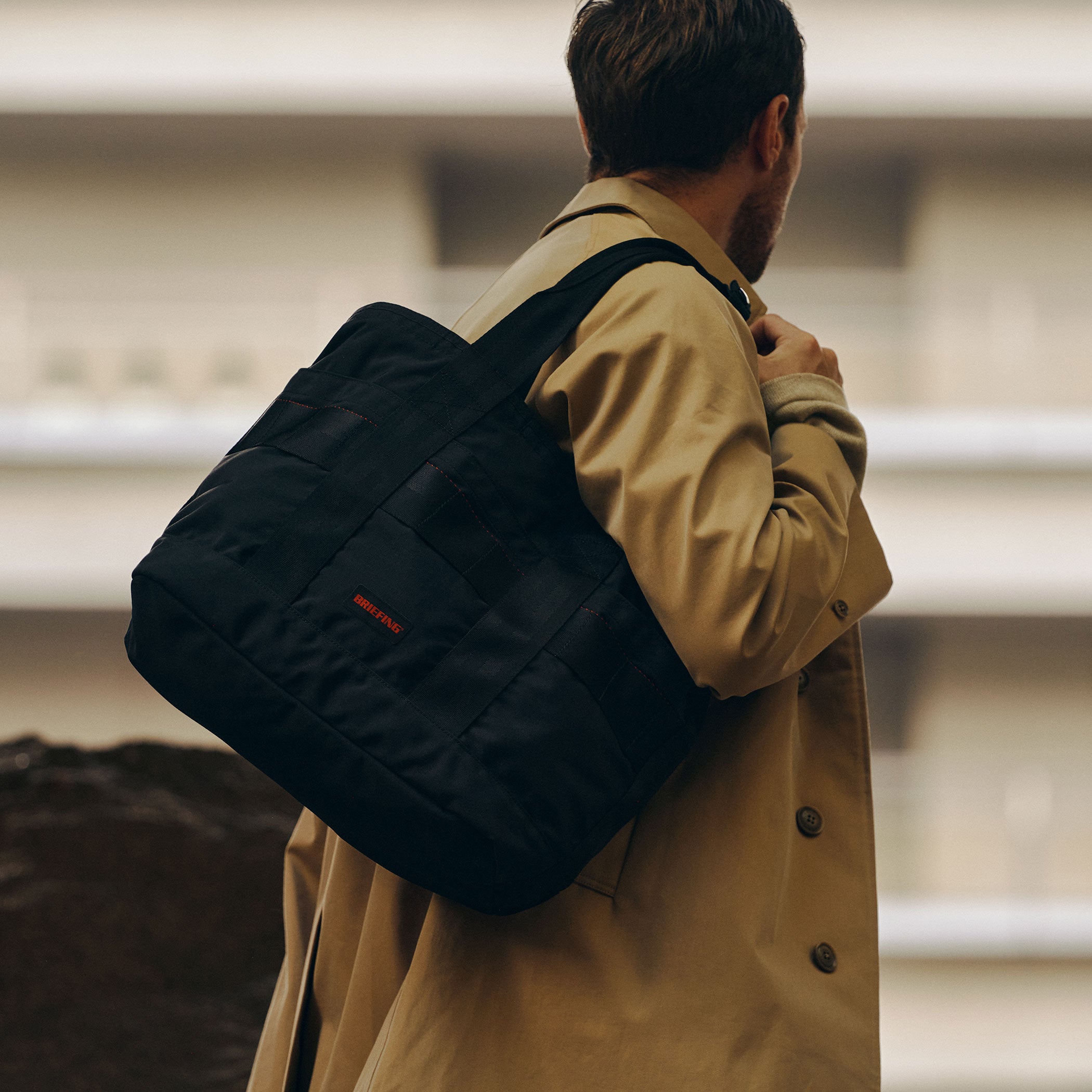 BRIEFING DISCRETE TOTE M MW GENII ブラック DISCRETE TOTE M MW GENII Smart Storage Business Tote - BRIEFING