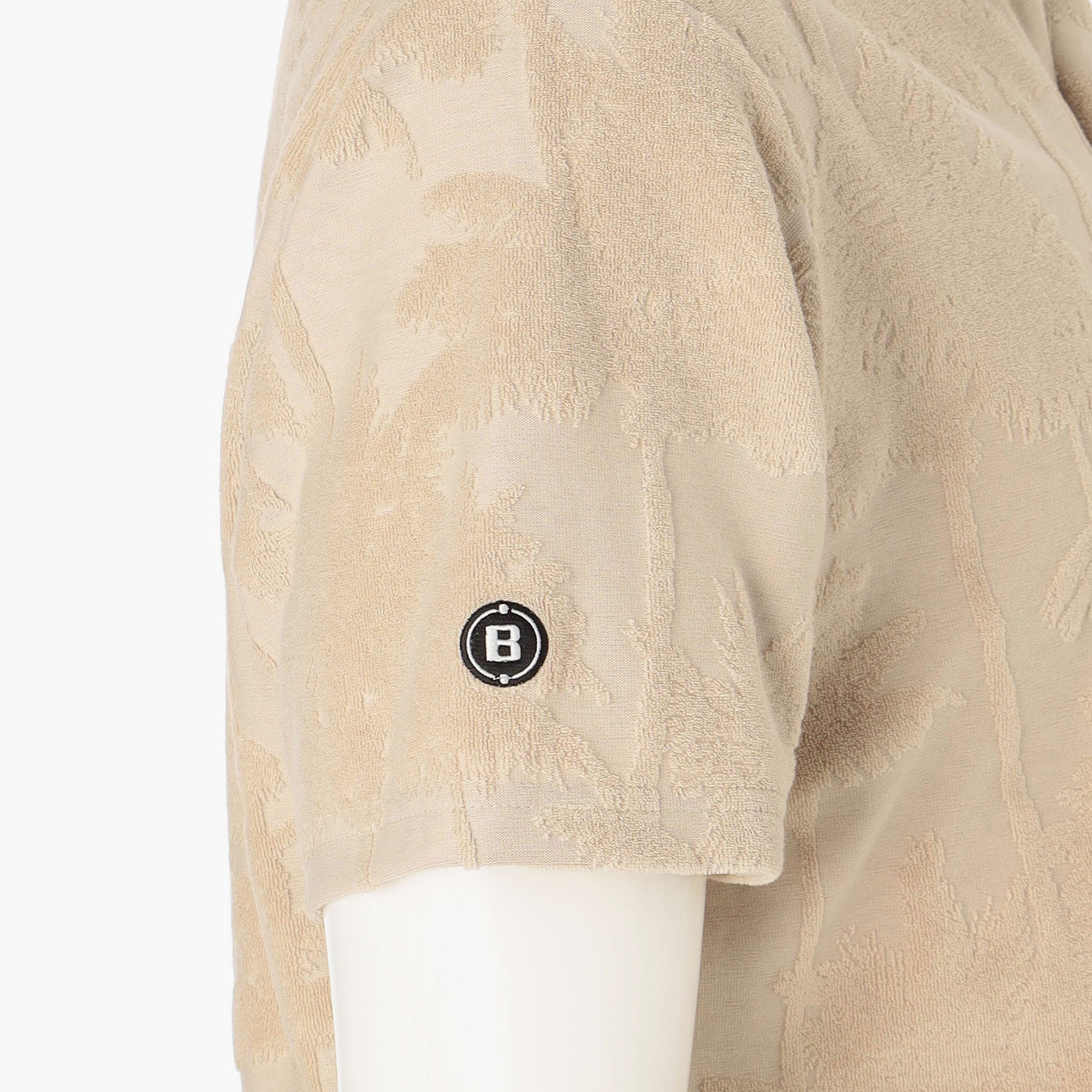 BRIEFING CR MEN’S PILE TREE JQ SKIPPER SHIRT, Apparels, Golf