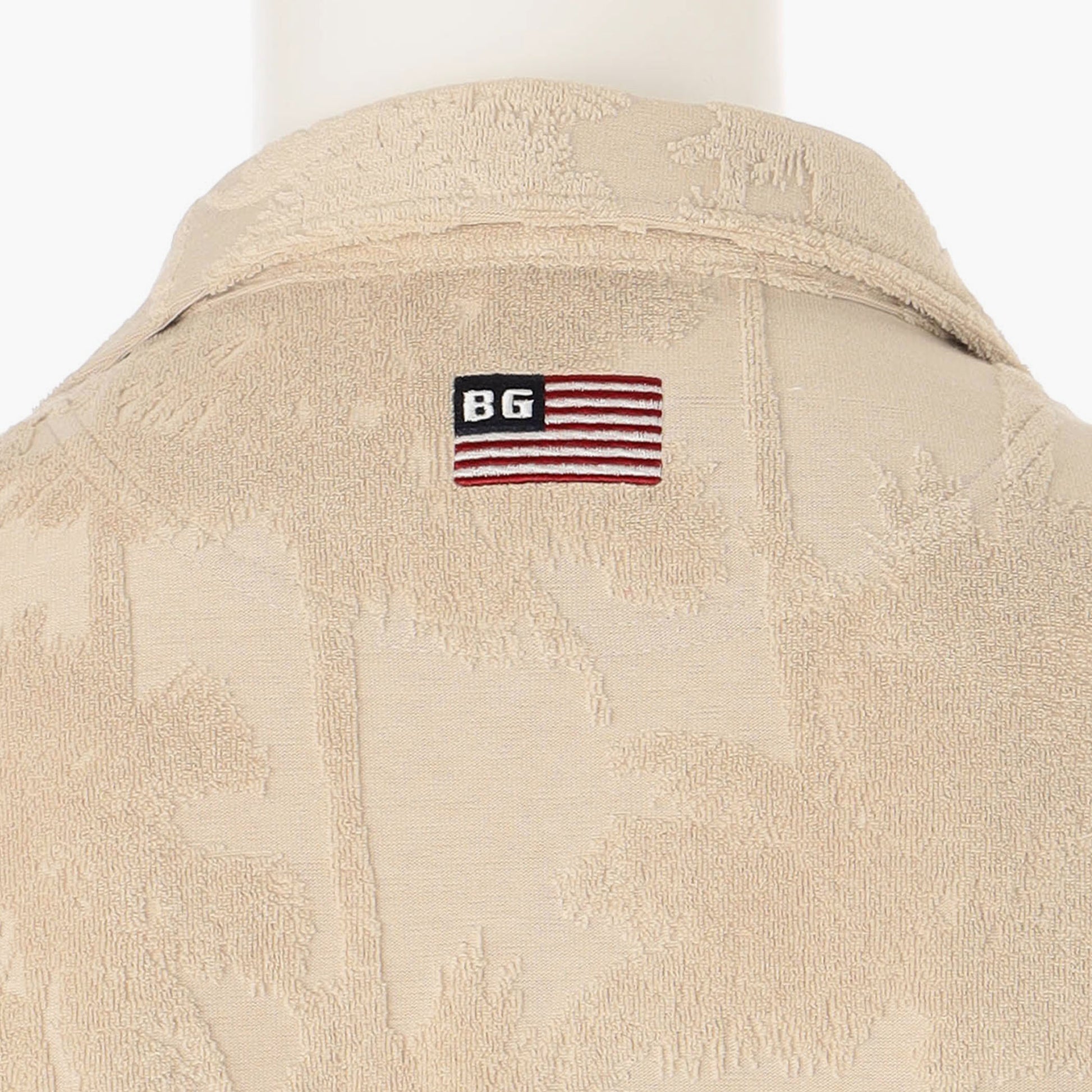 BRIEFING CR MEN’S PILE TREE JQ SKIPPER SHIRT, Apparels, Golf