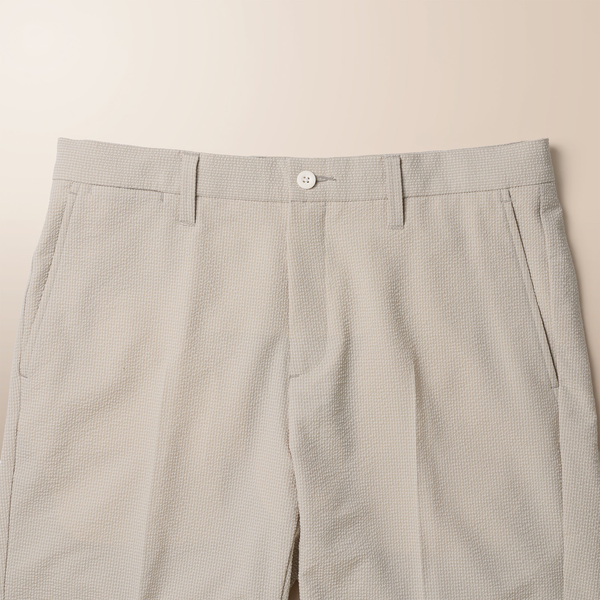 CL MEN’S SEERSUCKER DRESS SHORT PANTS