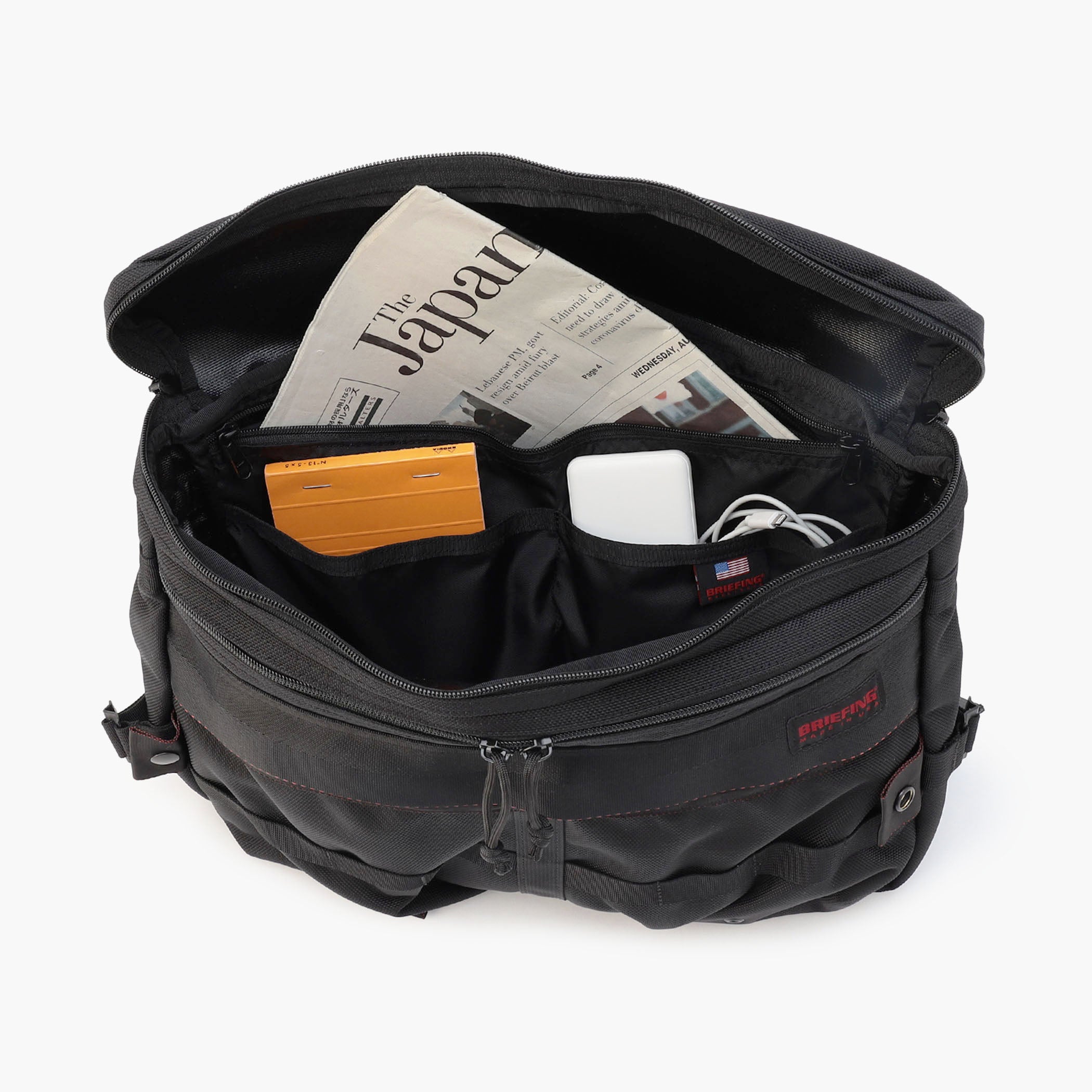 DUNE SHOULDER RM Archive Messenger Bag - Made in USA Ballistic