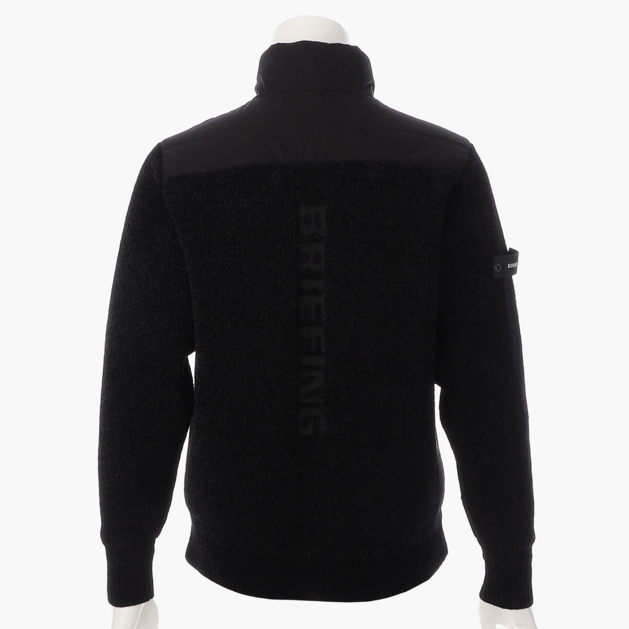 MEN'S WINDBLOCK MOLE YARN KNIT BLOUSON