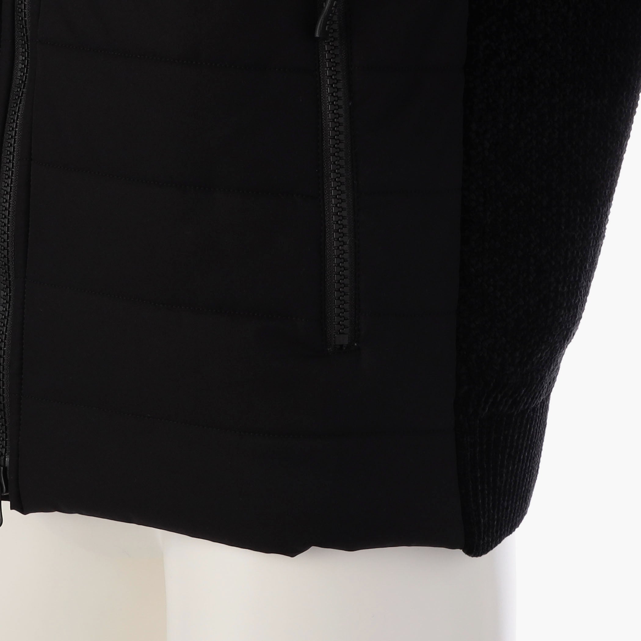 MEN'S WINDBLOCK MOLE YARN KNIT BLOUSON