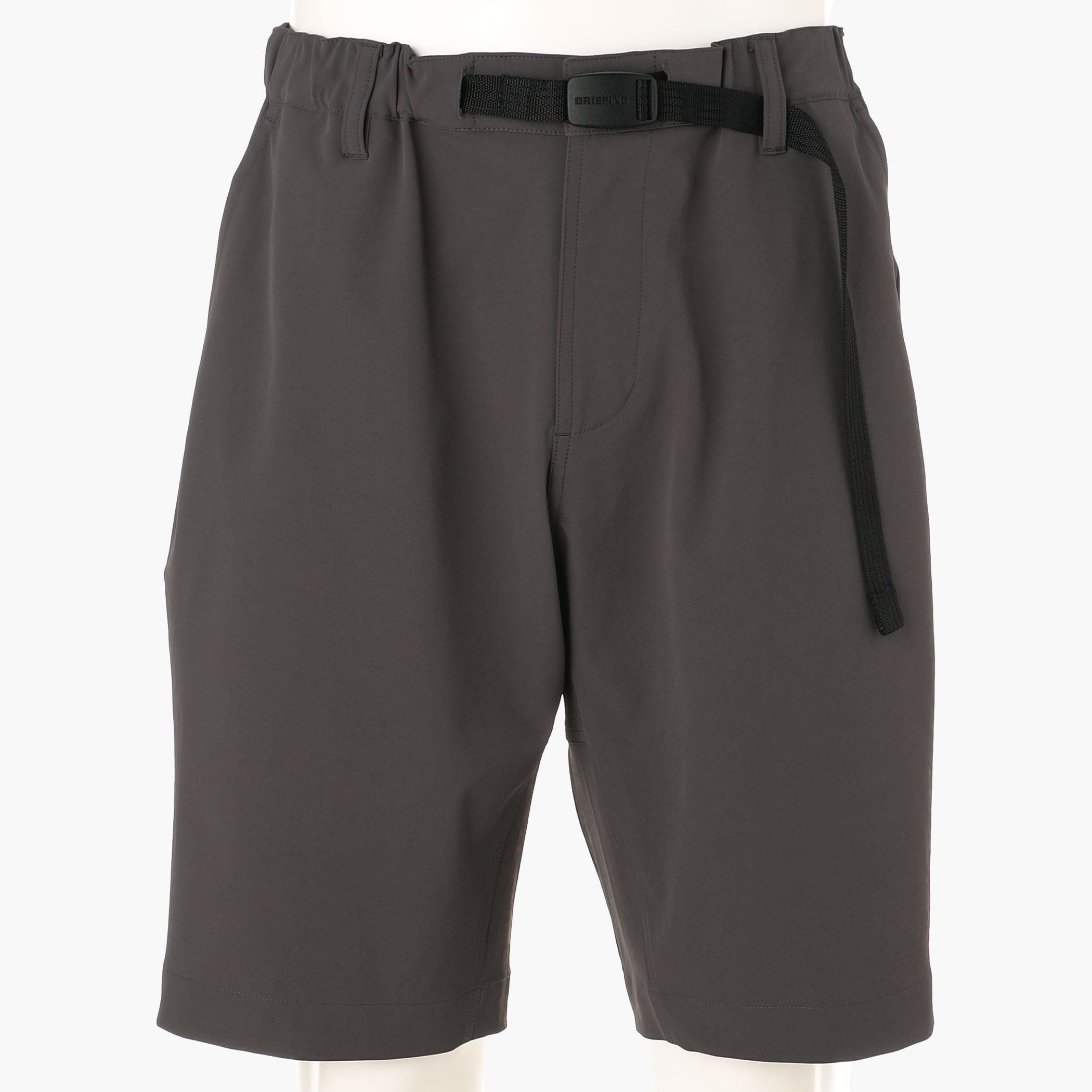 BRIEFING REF MEN’S STRETCH BELTED WIDE SHORT PANTS, Apparels, Golf