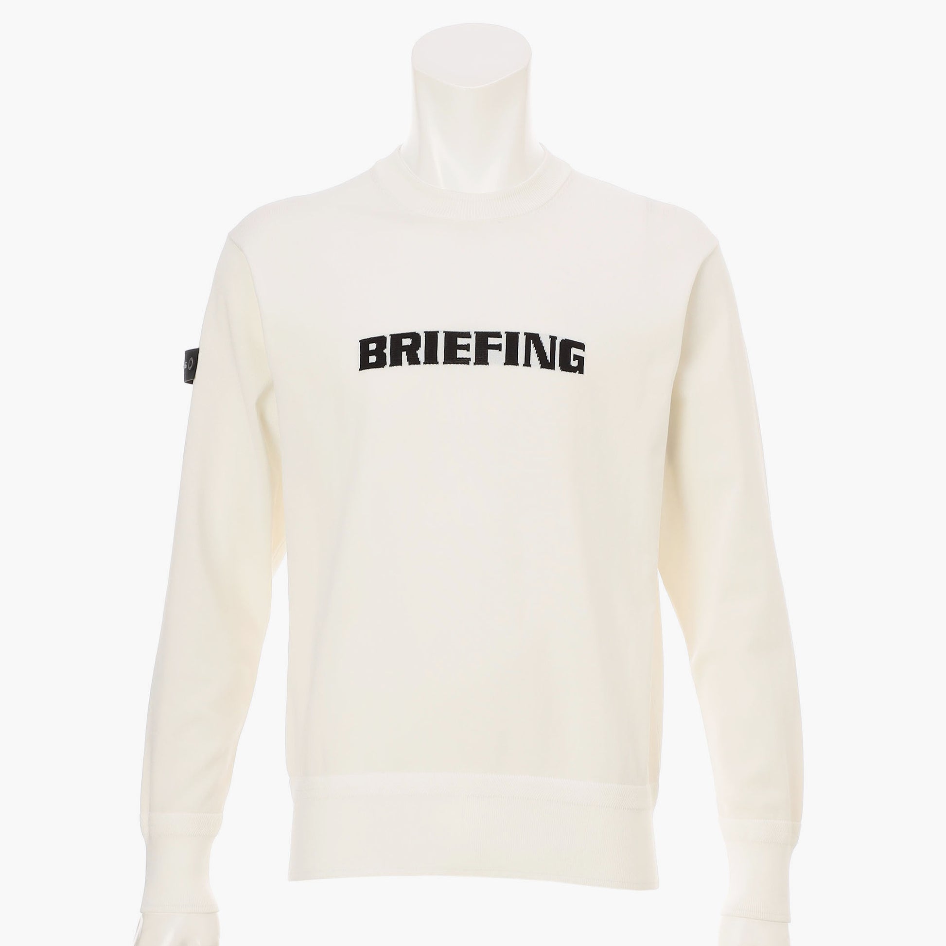 BRIEFING MENS WR CREWNECK KNIT, Apparels, Golf