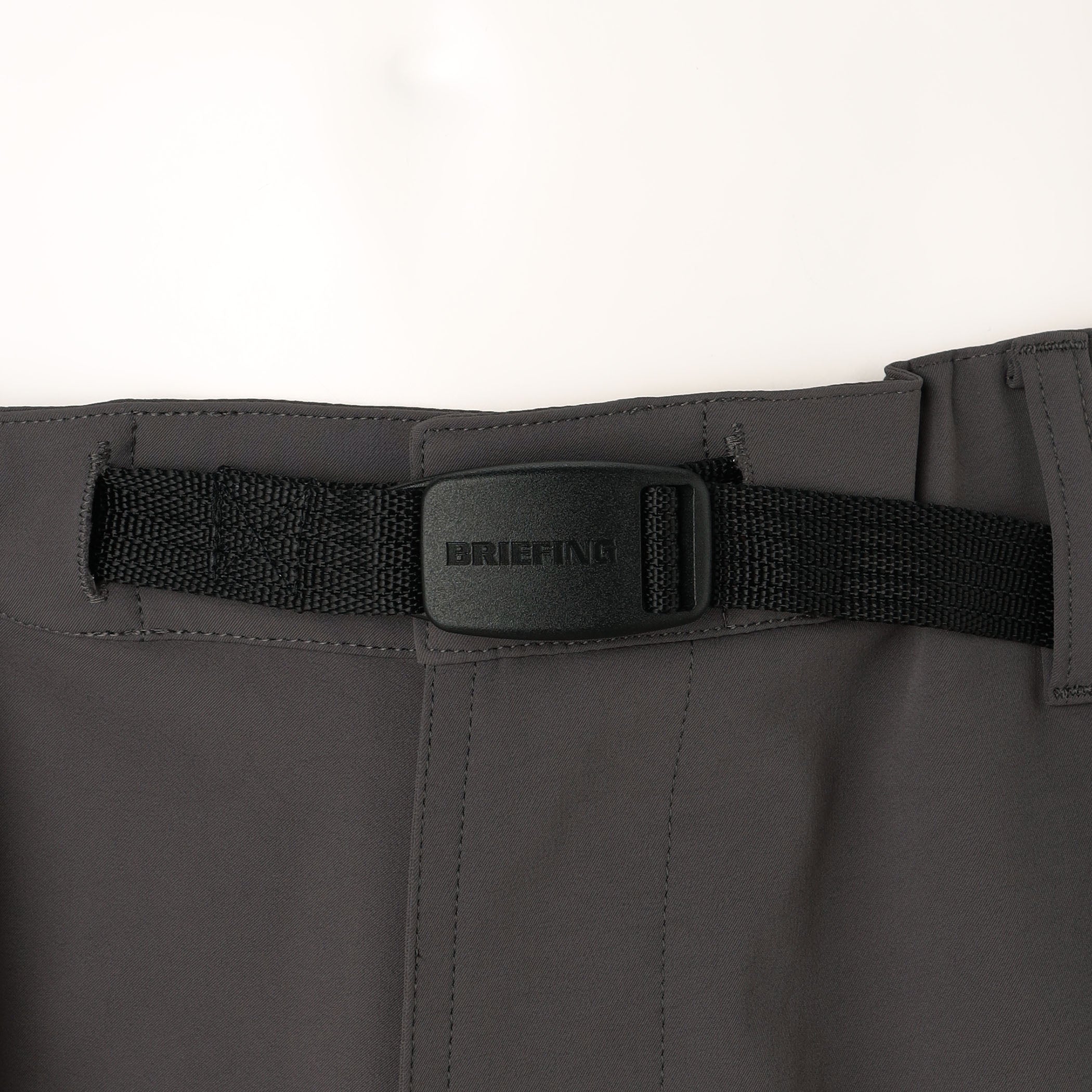REF MEN’S STRETCH BELTED WIDE SHORT PANTS