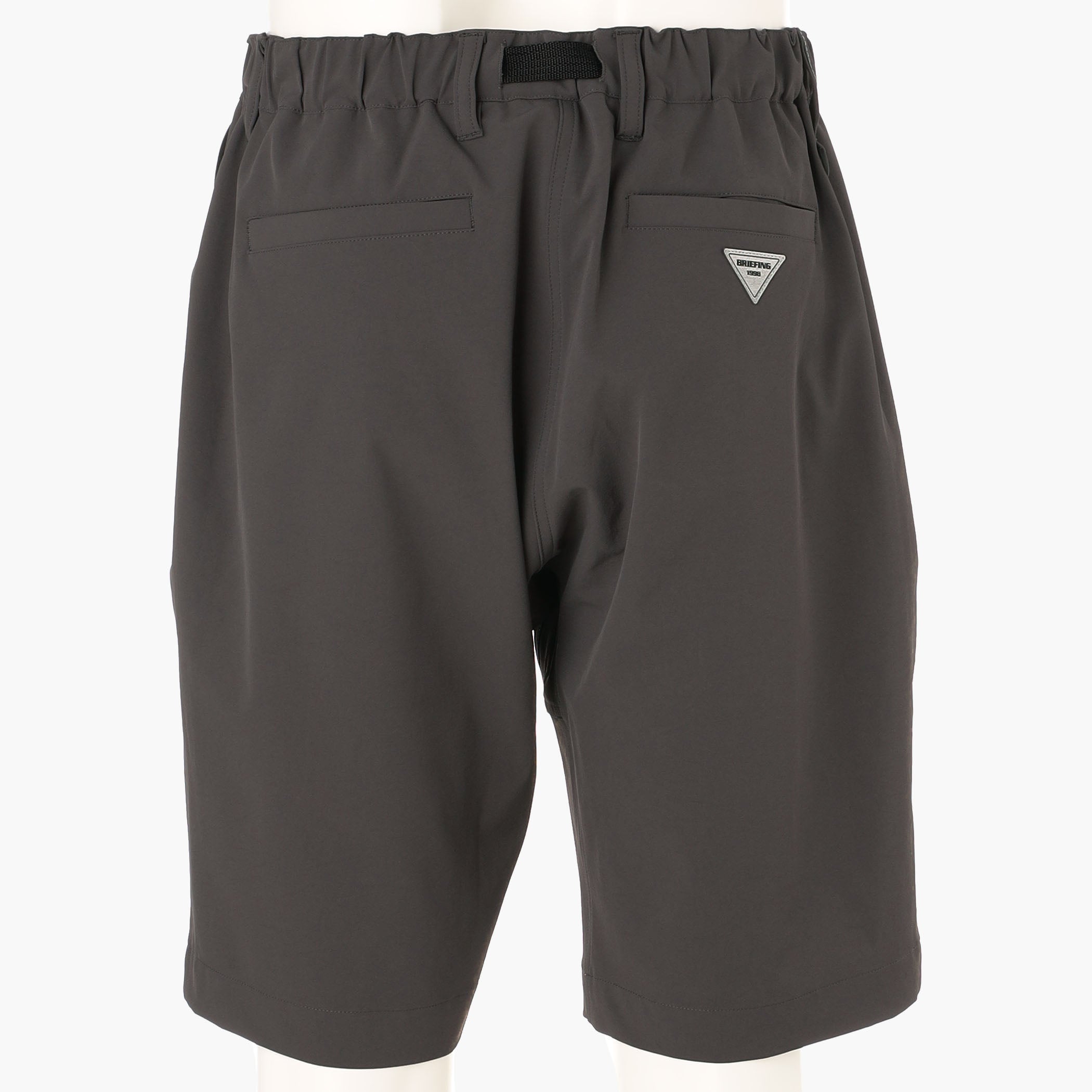 REF MEN’S STRETCH BELTED WIDE SHORT PANTS
