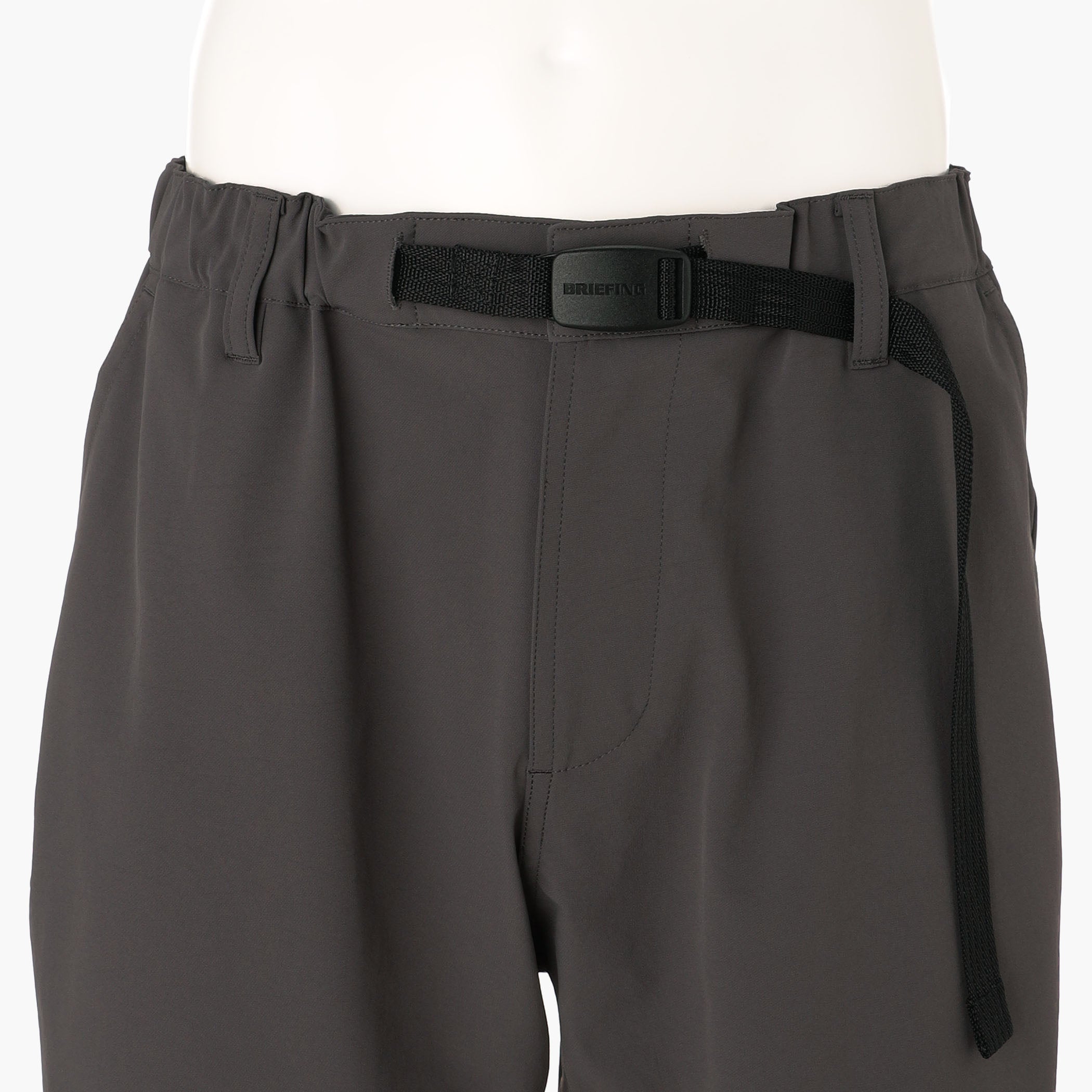 REF MEN’S STRETCH BELTED WIDE SHORT PANTS