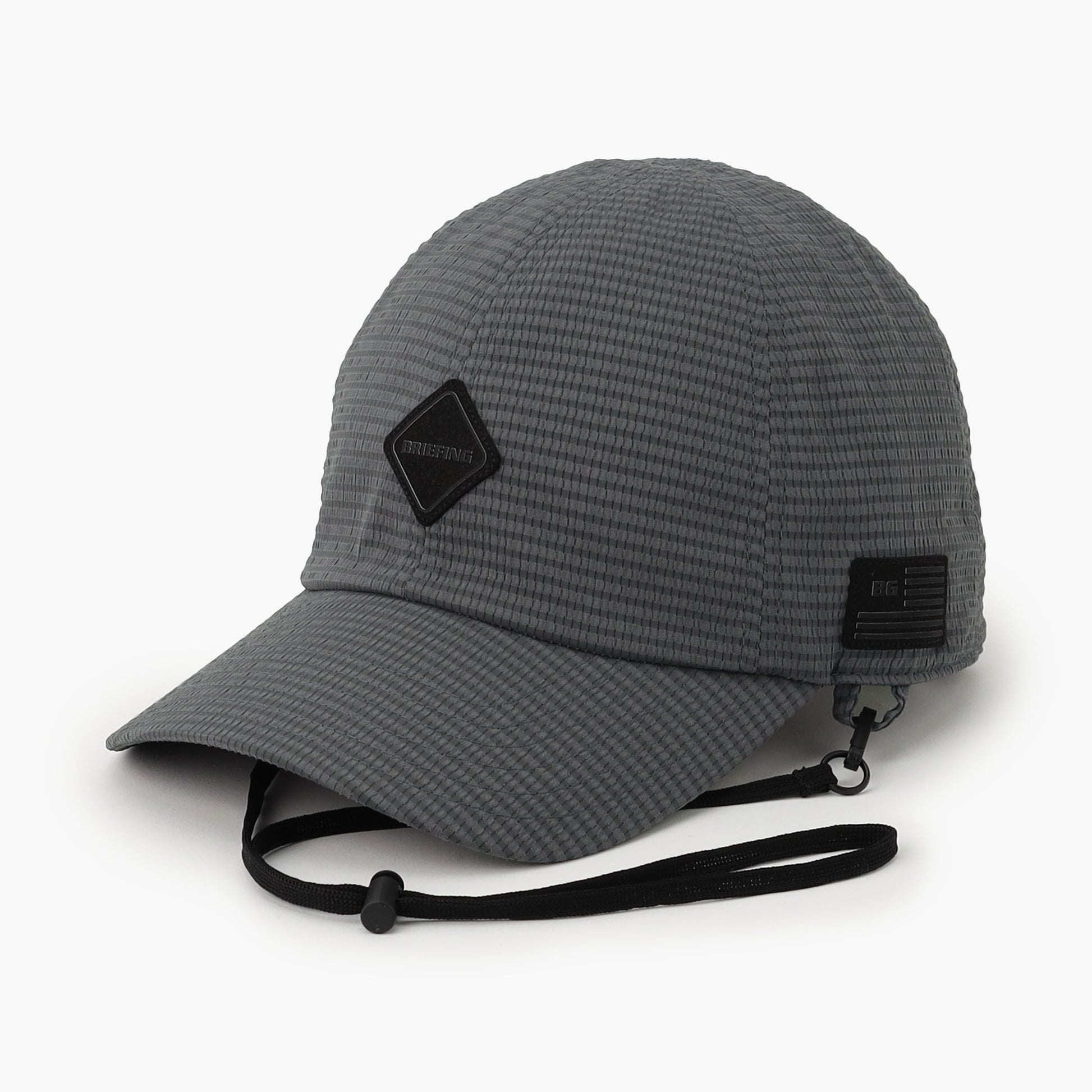 BRIEFING WOMEN’S SEERSUCKER CORD STRAP CAP, Accessories, Golf